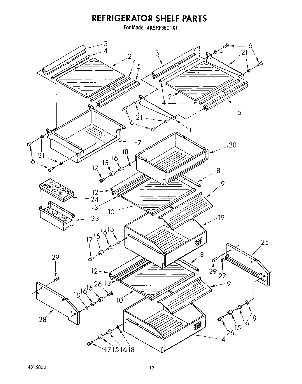 08 - REFRIGERATOR SHELF