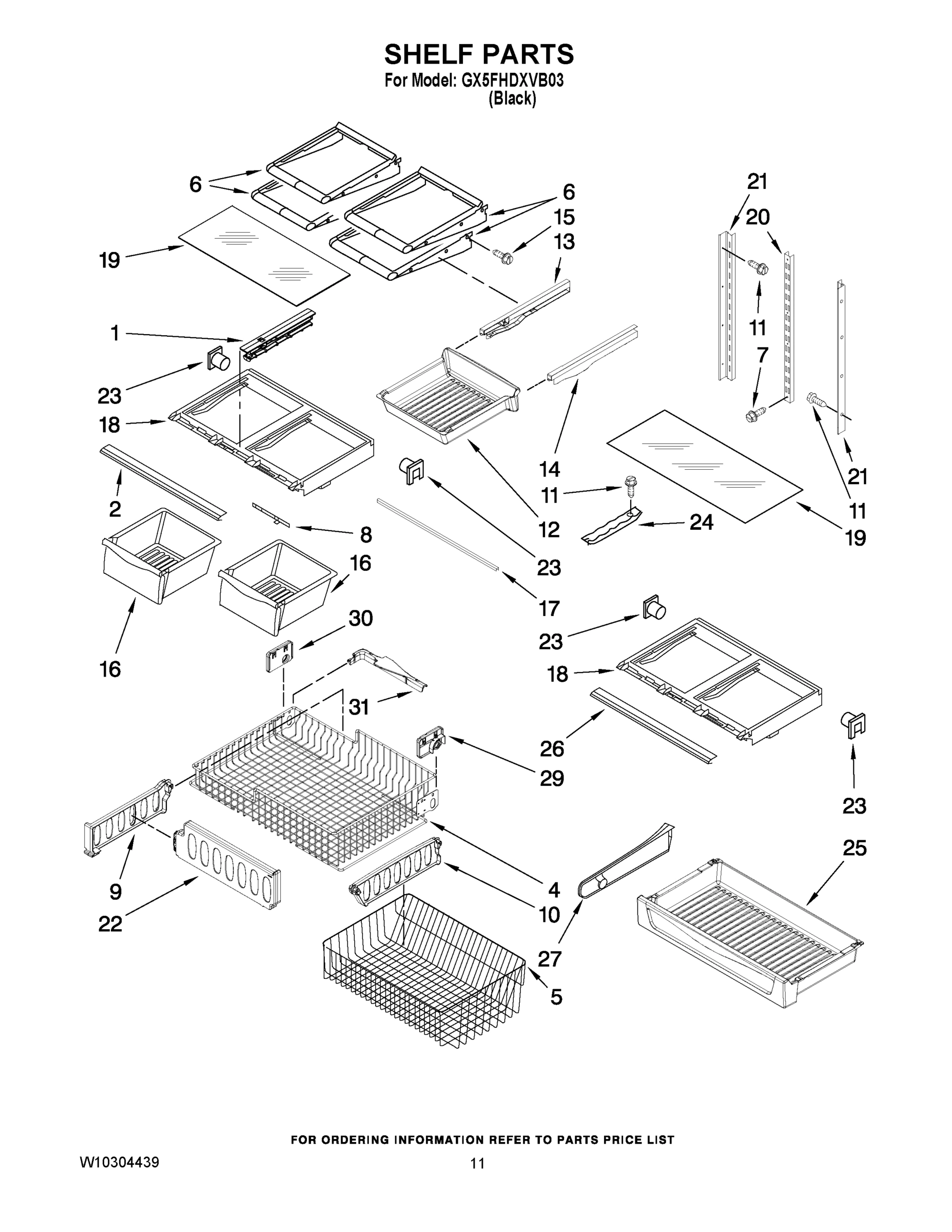 07 - SHELF PARTS