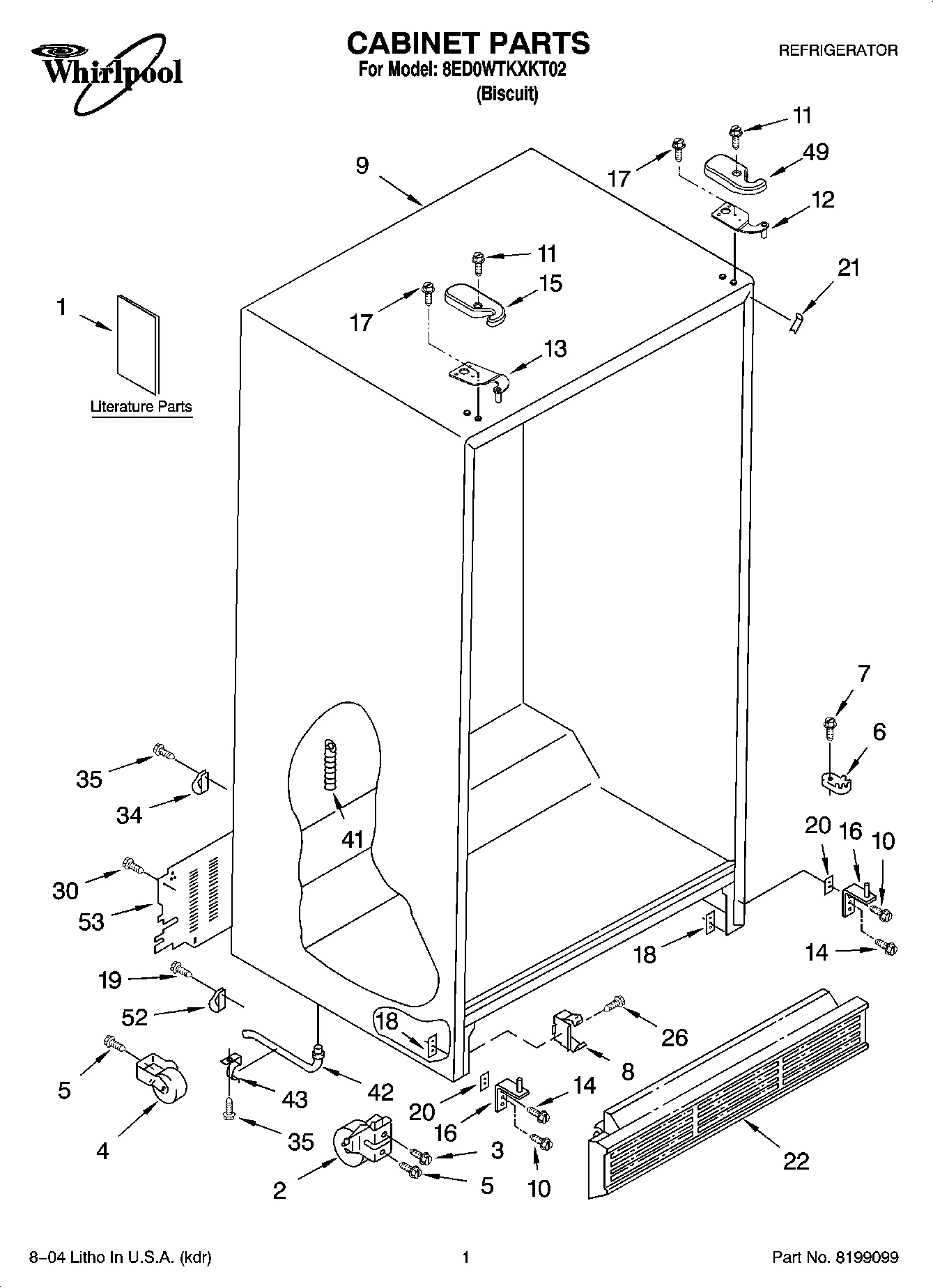 01 - CABINET PARTS