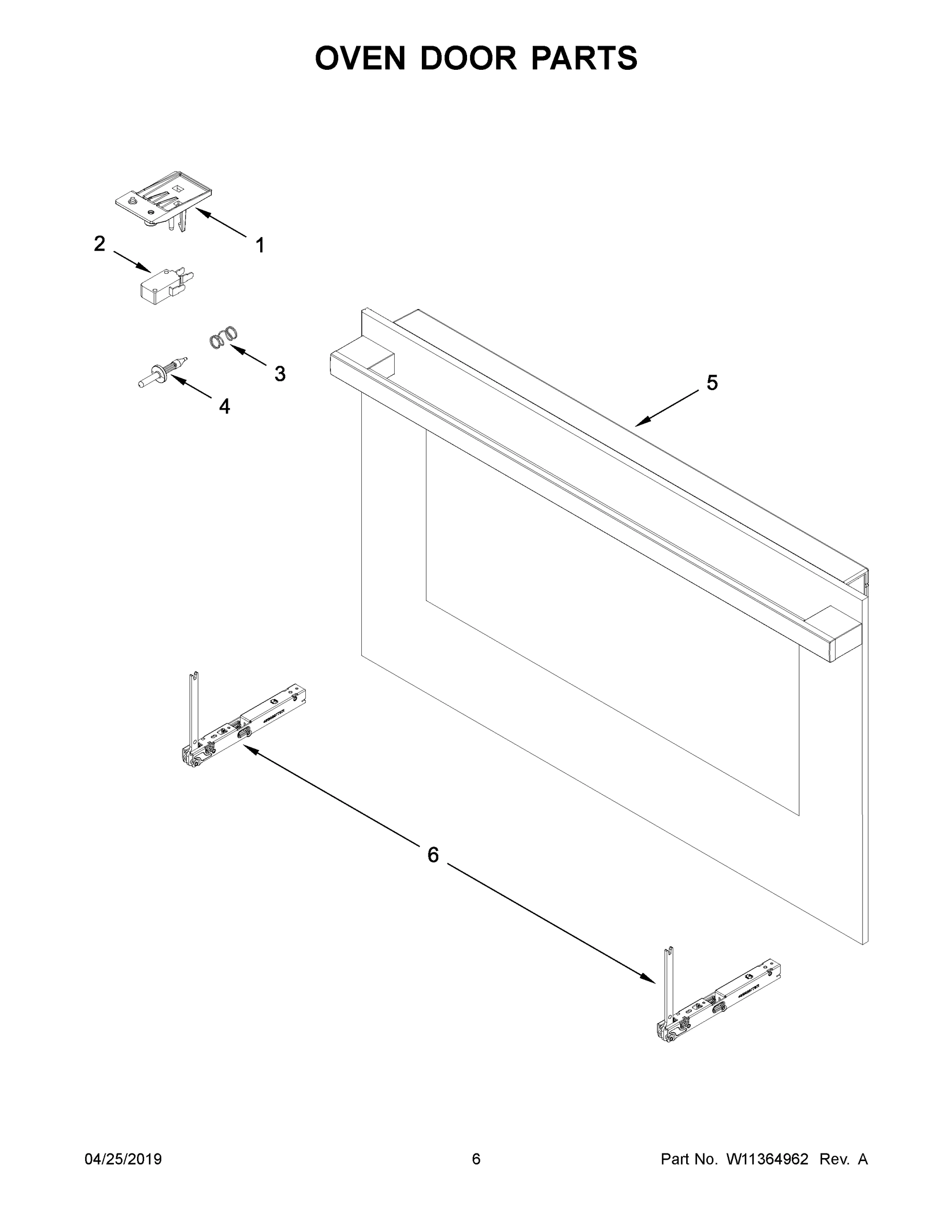 04 - OVEN DOOR PARTS