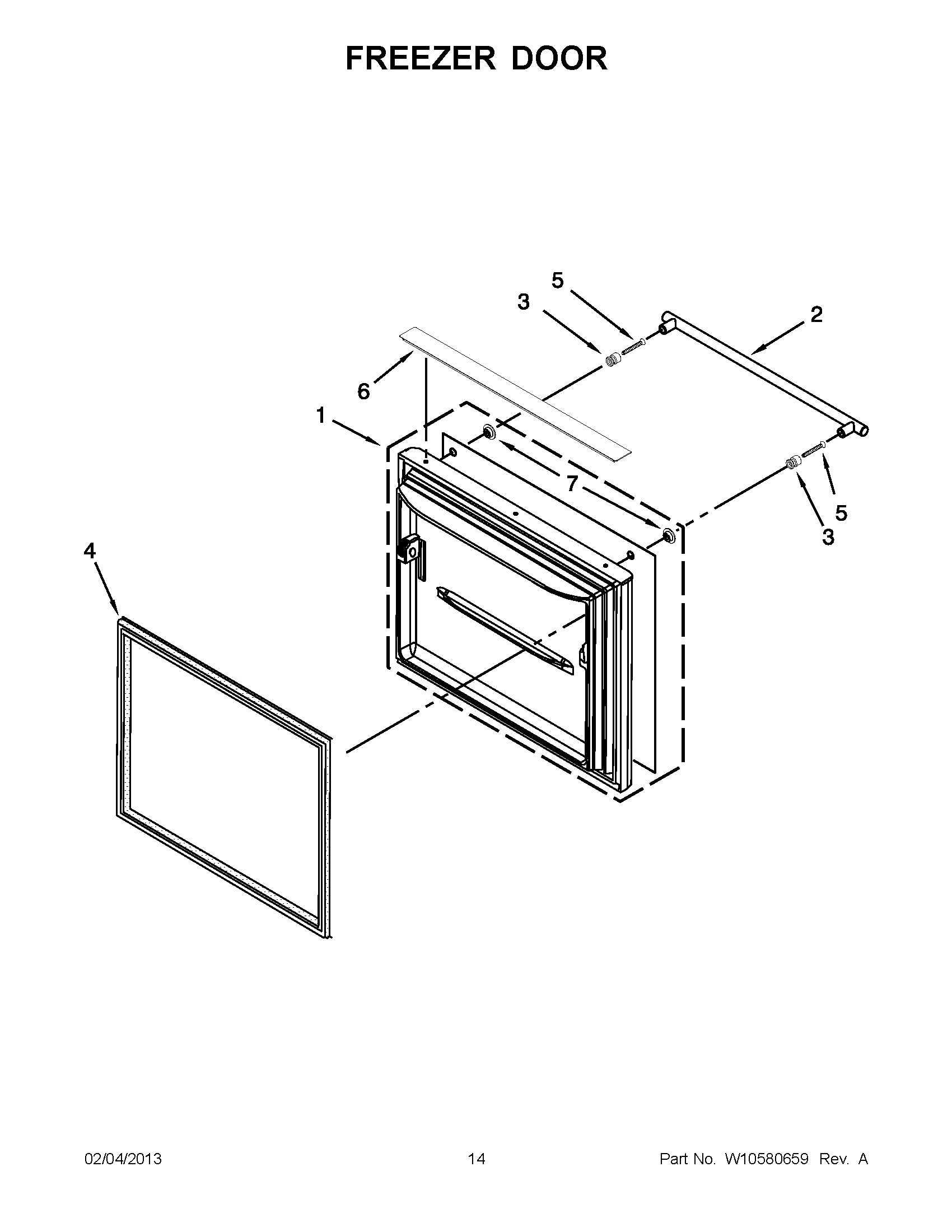 07 - FREEZER DOOR