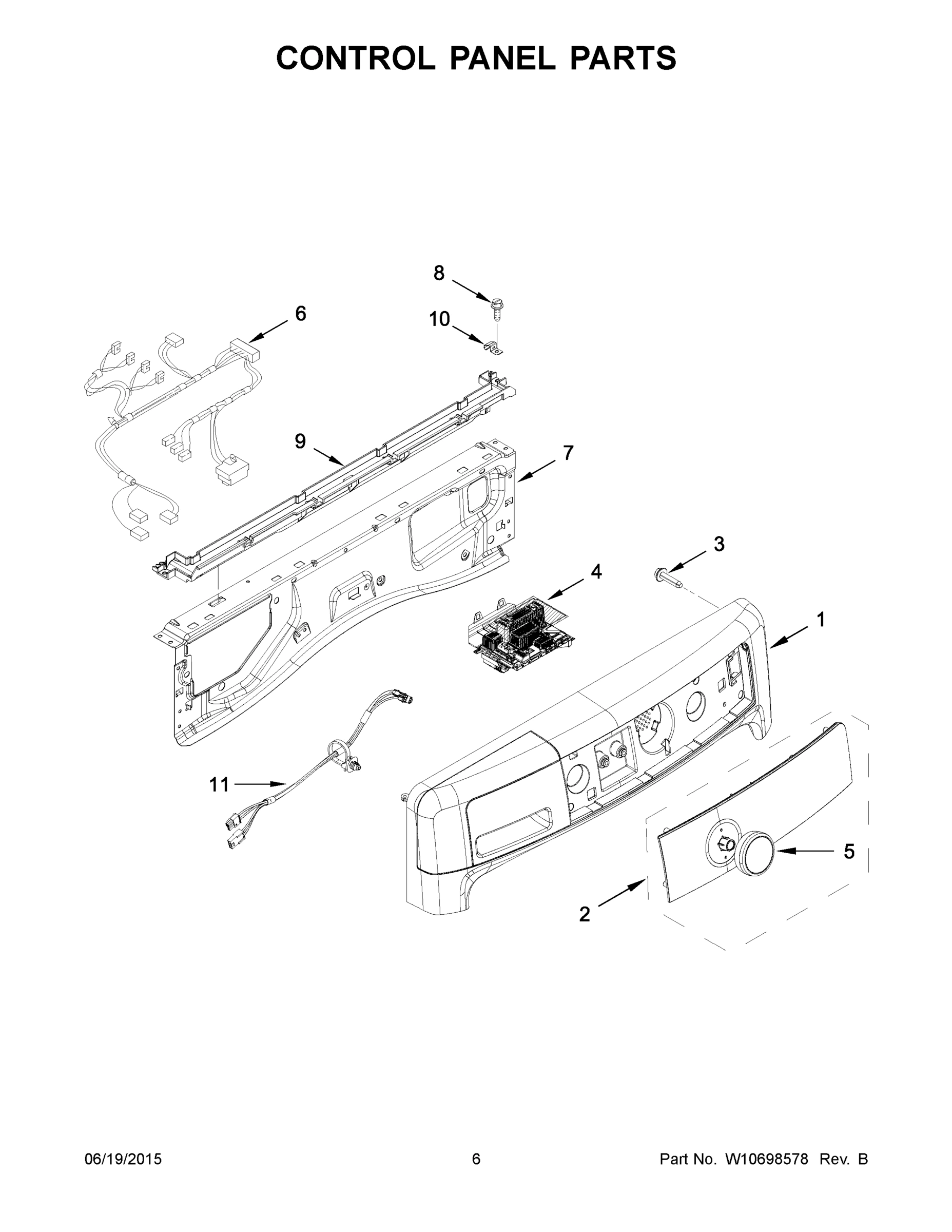04 - CONTROL PANEL PARTS