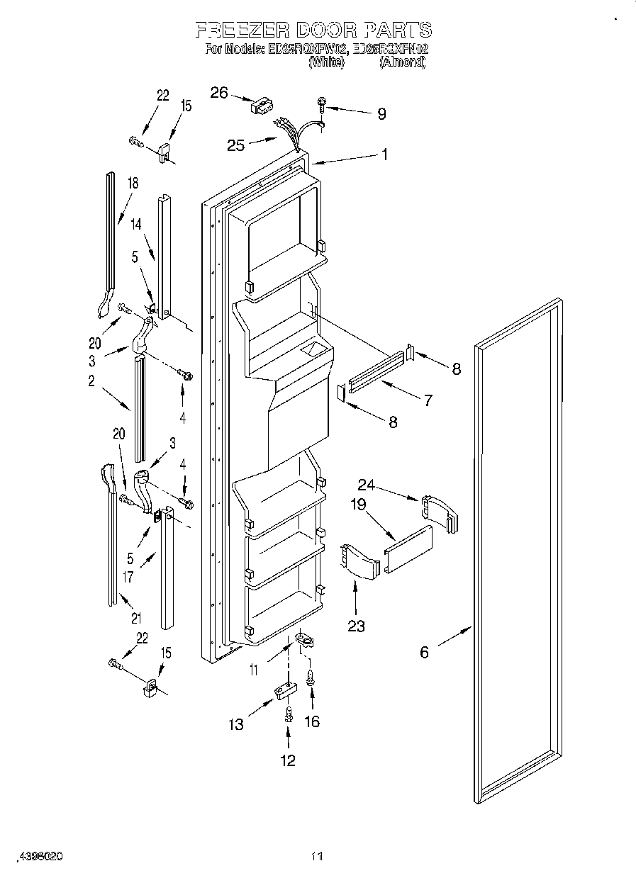 07 - FREEZER DOOR