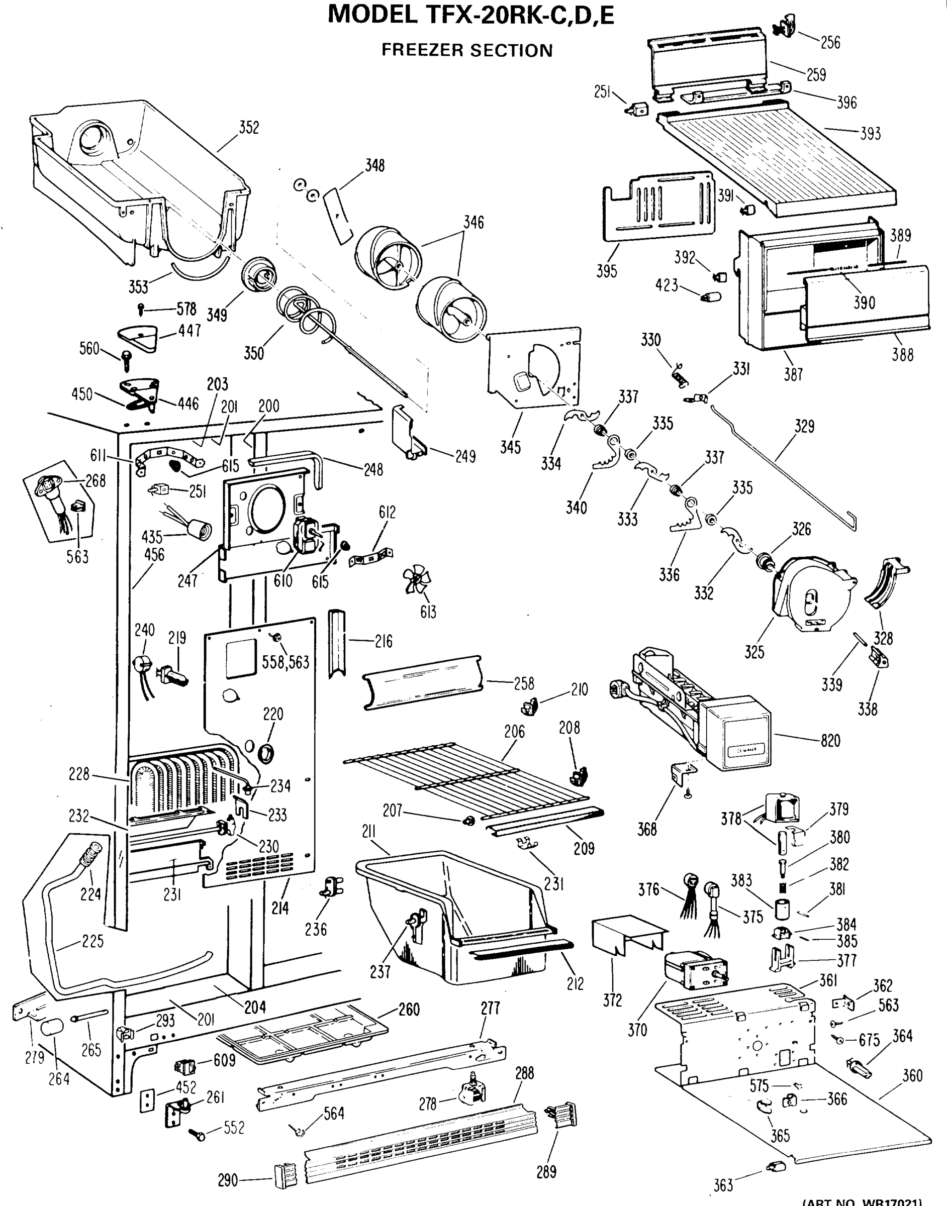 FREEZER SECTION