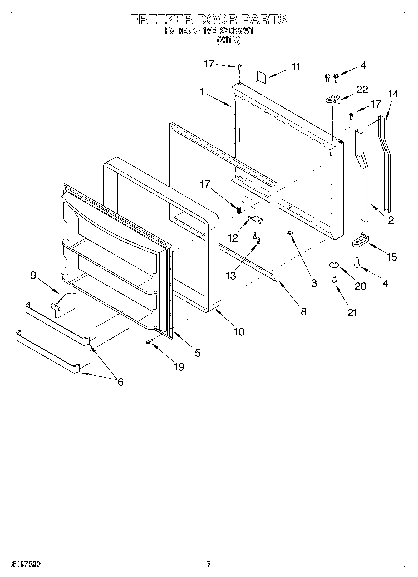 03 - FREEZER DOOR