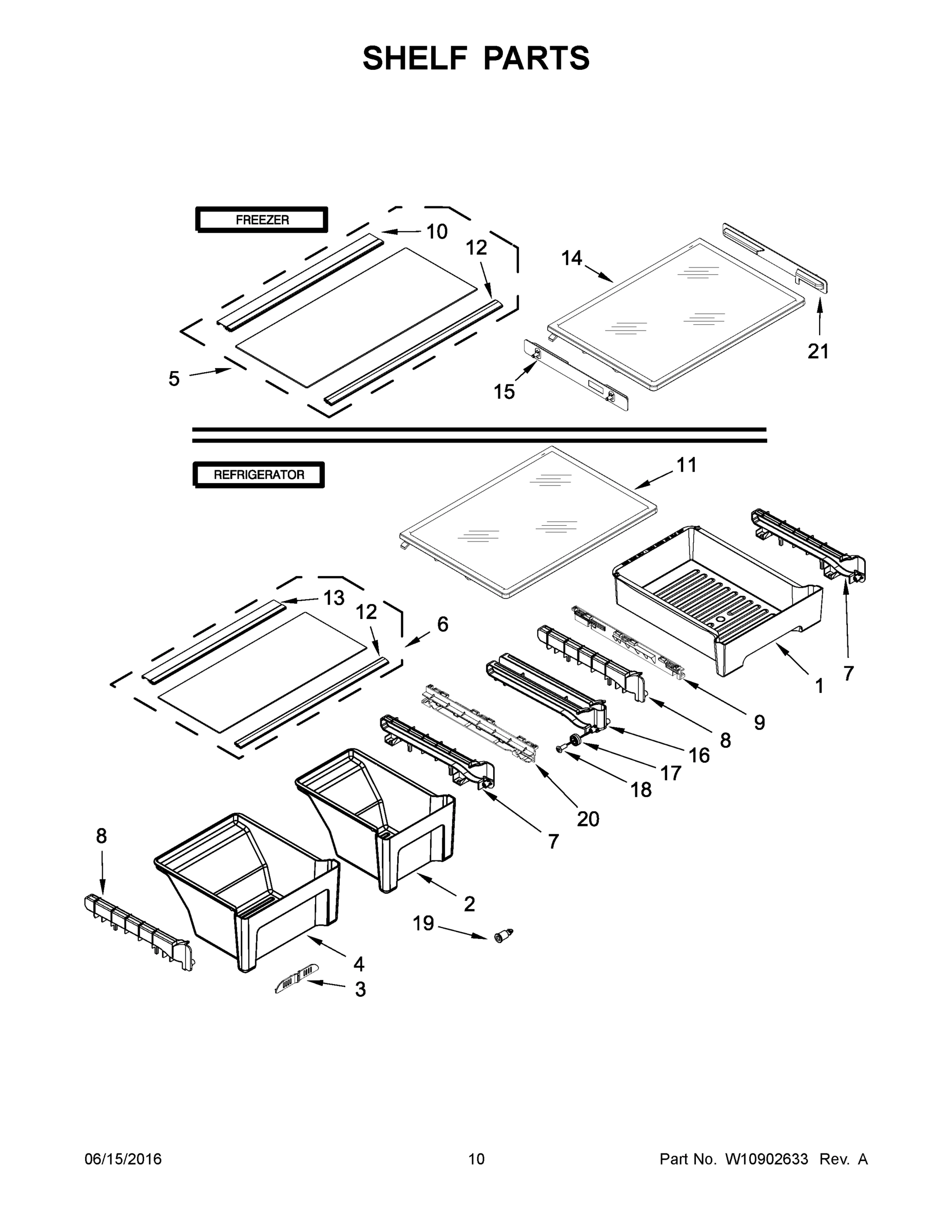 06 - SHELF PARTS