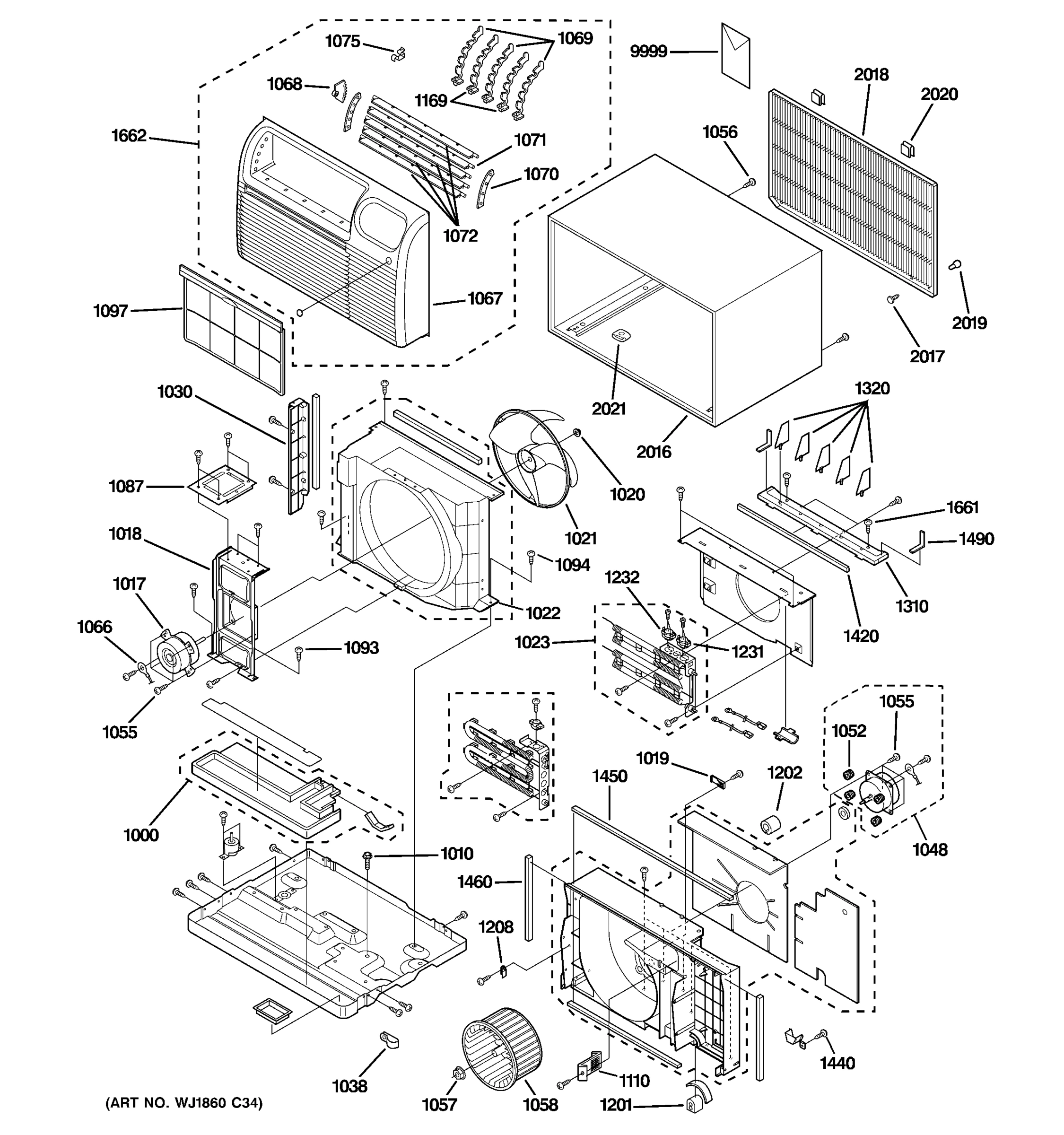 CABINET & COMPONENTS