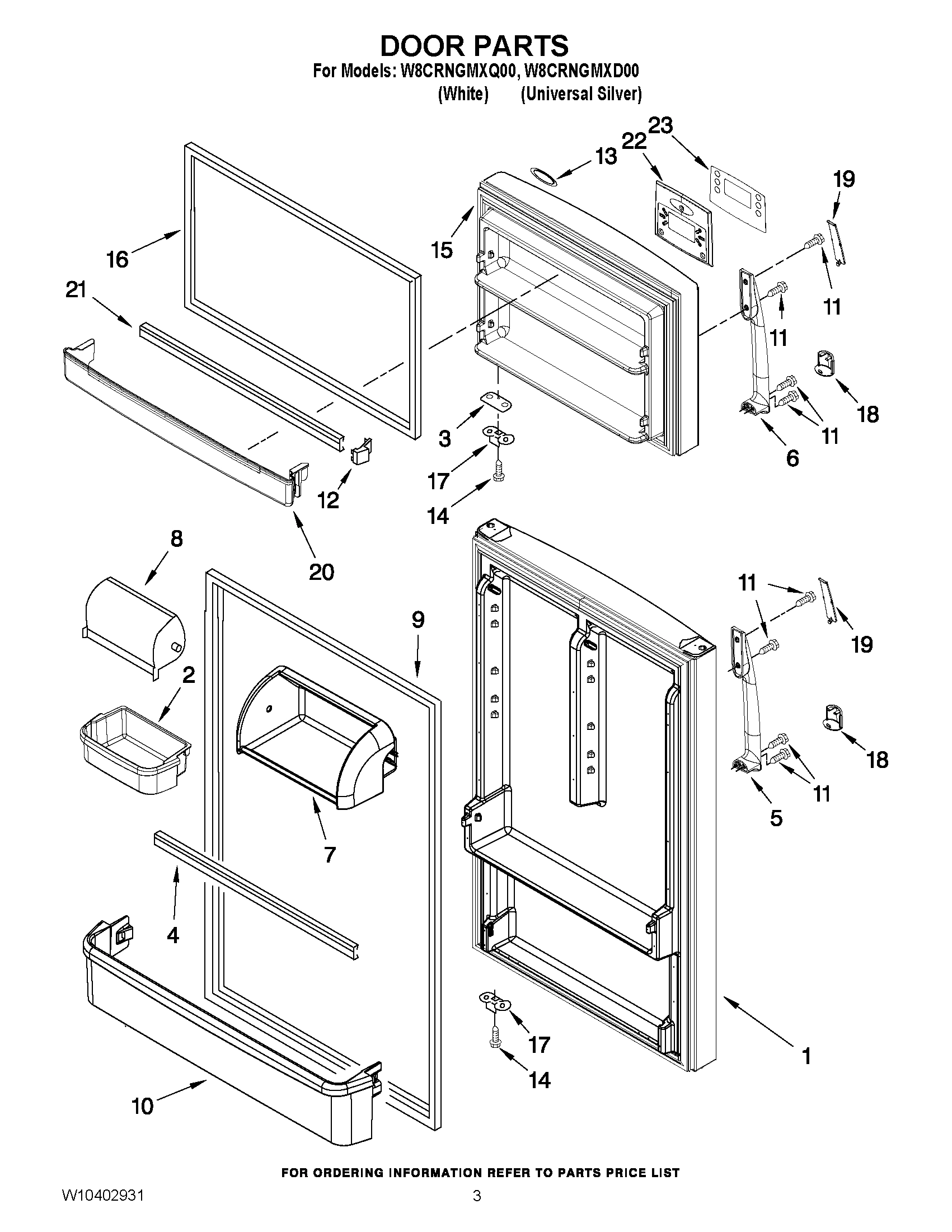 02 - DOOR PARTS