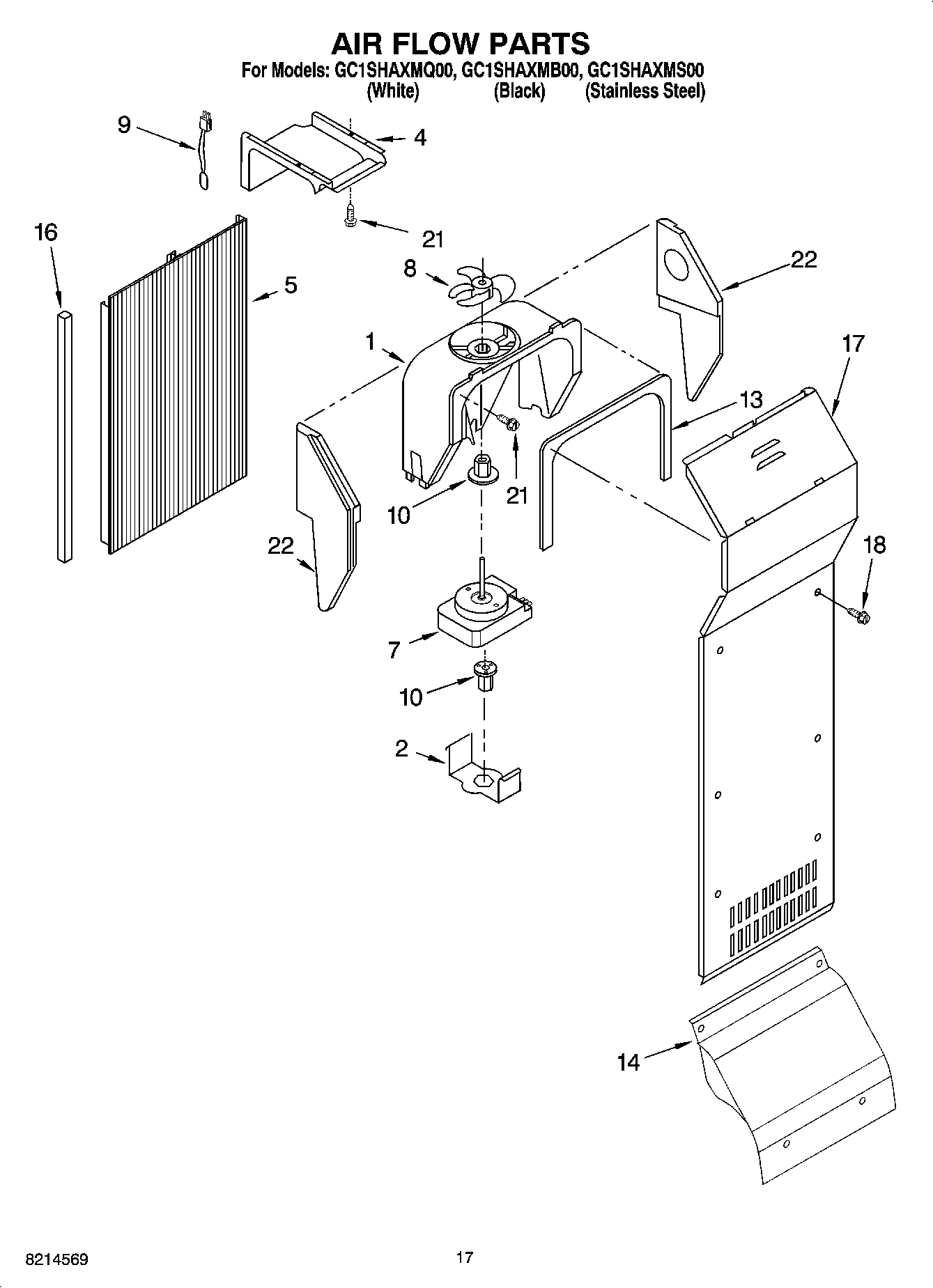 10 - AIR FLOW PARTS