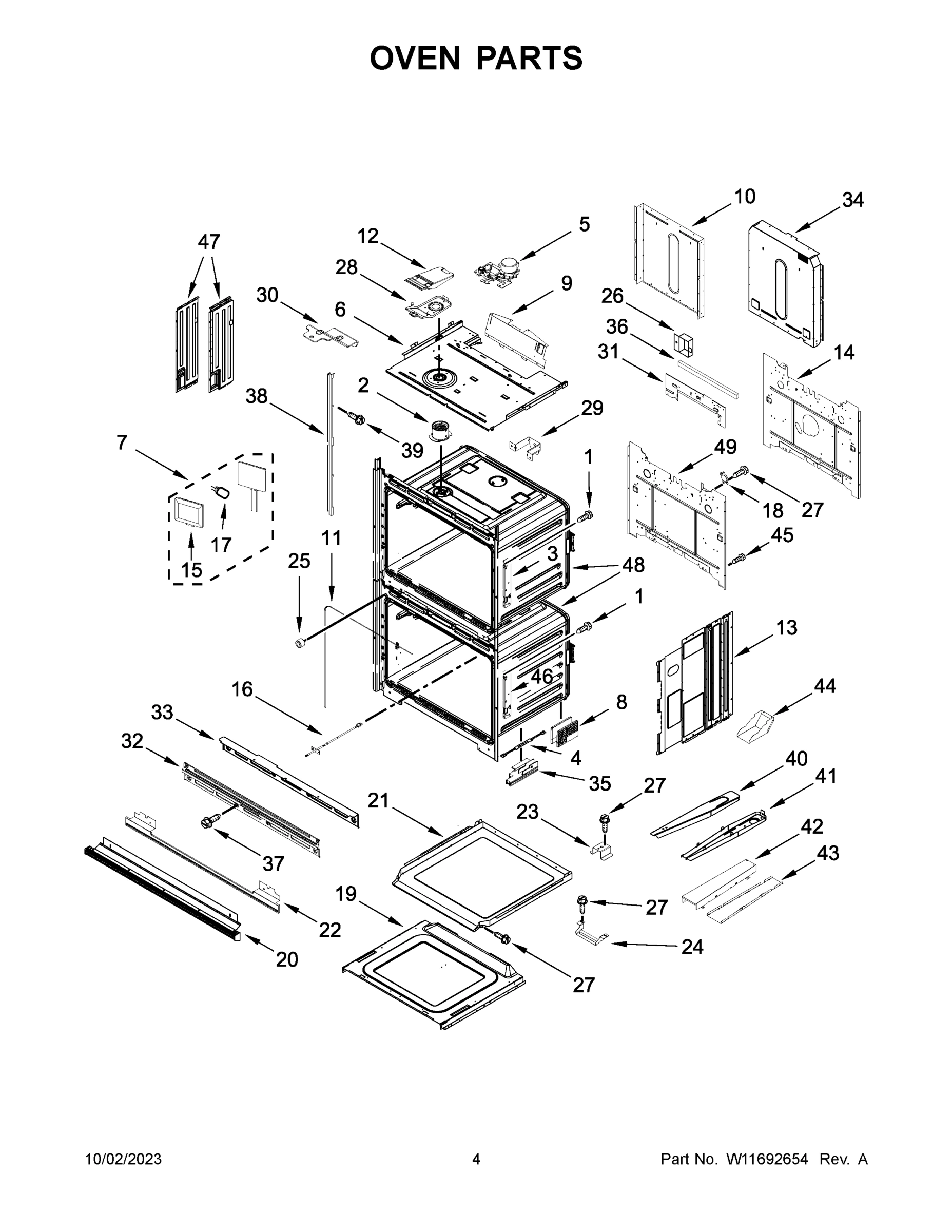 03 - OVEN PARTS