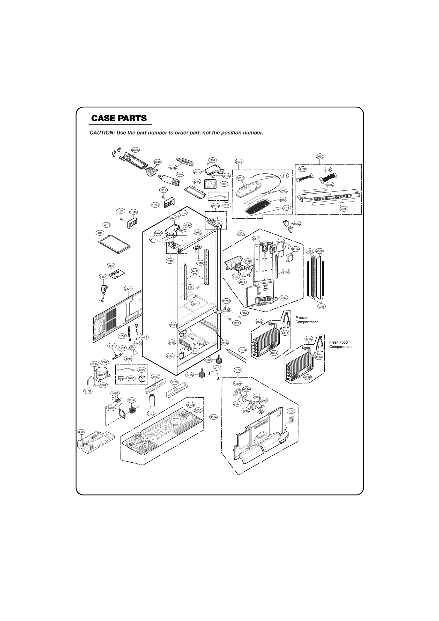 CASE PARTS