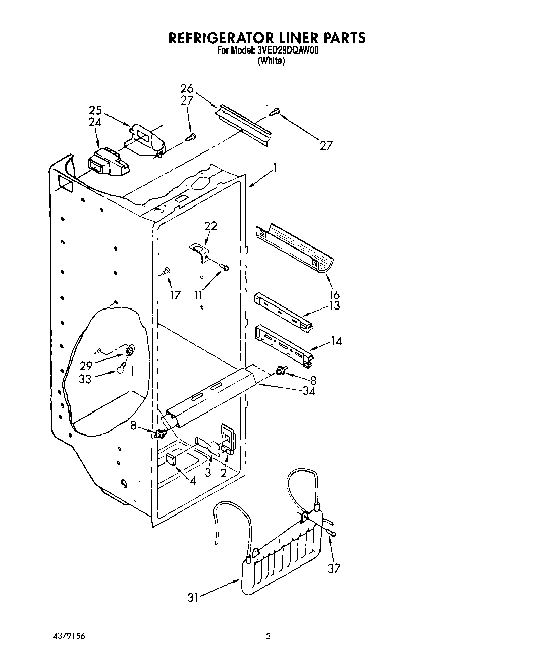 02 - REFRIGERATOR LINER