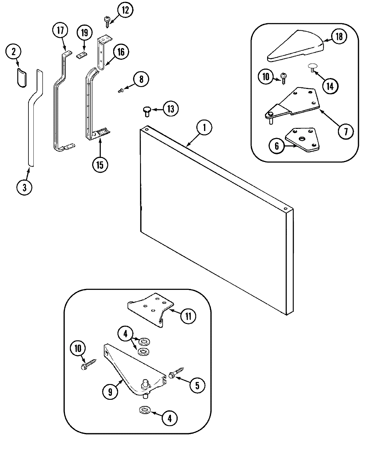 05 - FREEZER OUTER DOOR