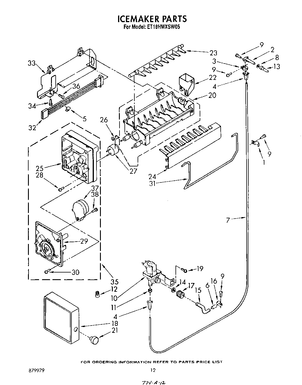 09 - ICE MAKER , LIT/OPTIONAL