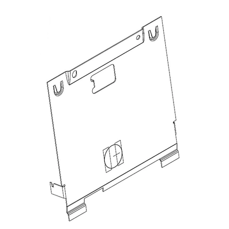 W10516577 Whirlpool Bracket Mounting