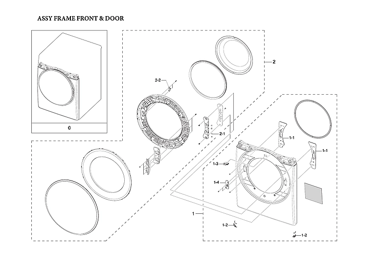 Front Frame/Door Assembly