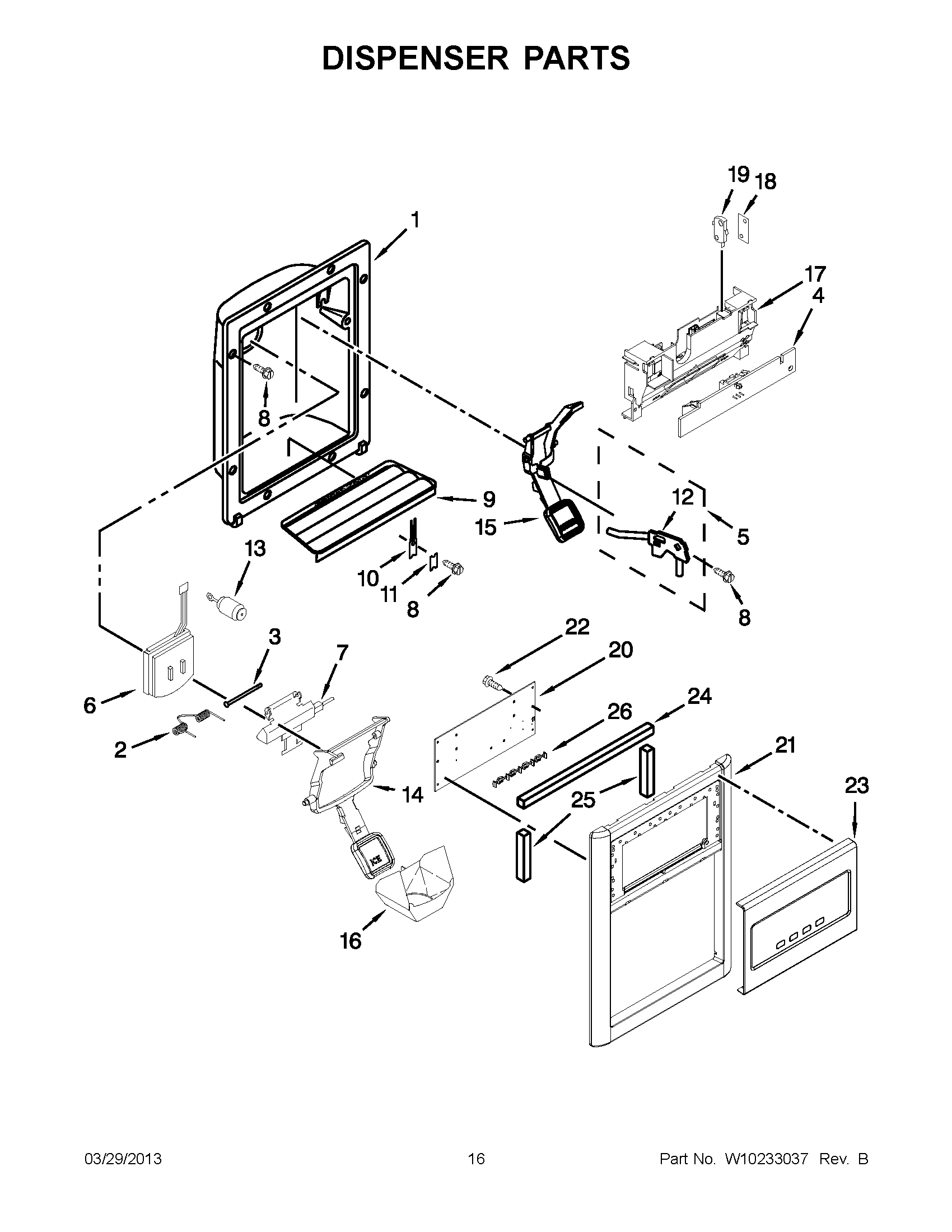 08 - DISPENSER PARTS