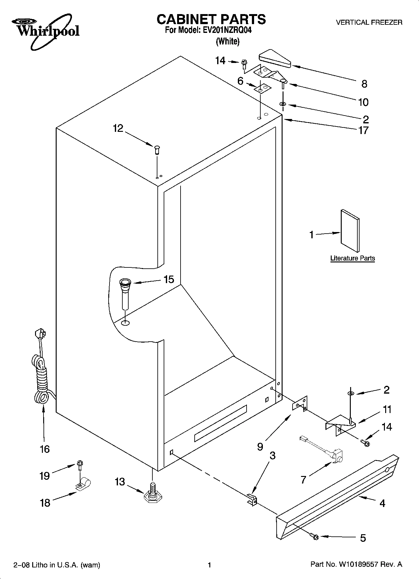 01 - CABINET PARTS