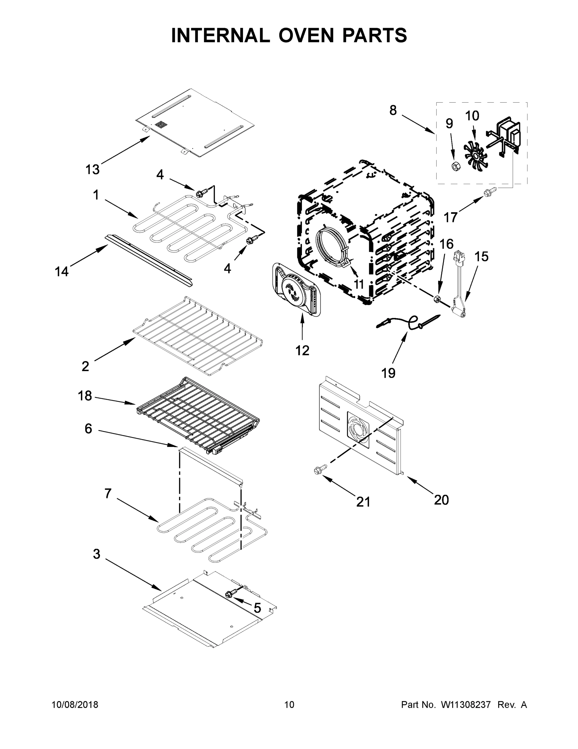 06 - INTERNAL OVEN PARTS