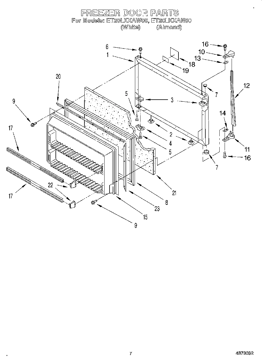 05 - FREEZER DOOR