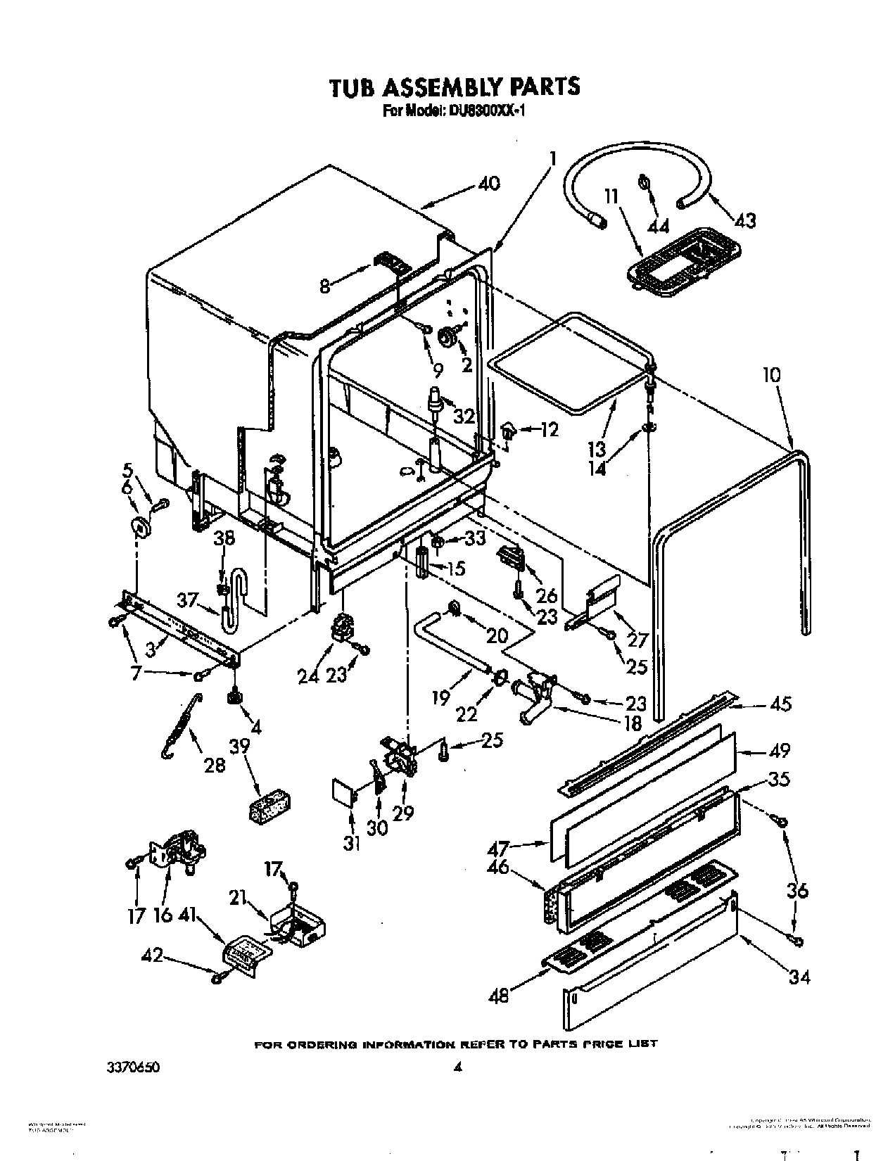 04 - TUB ASSEMBLY