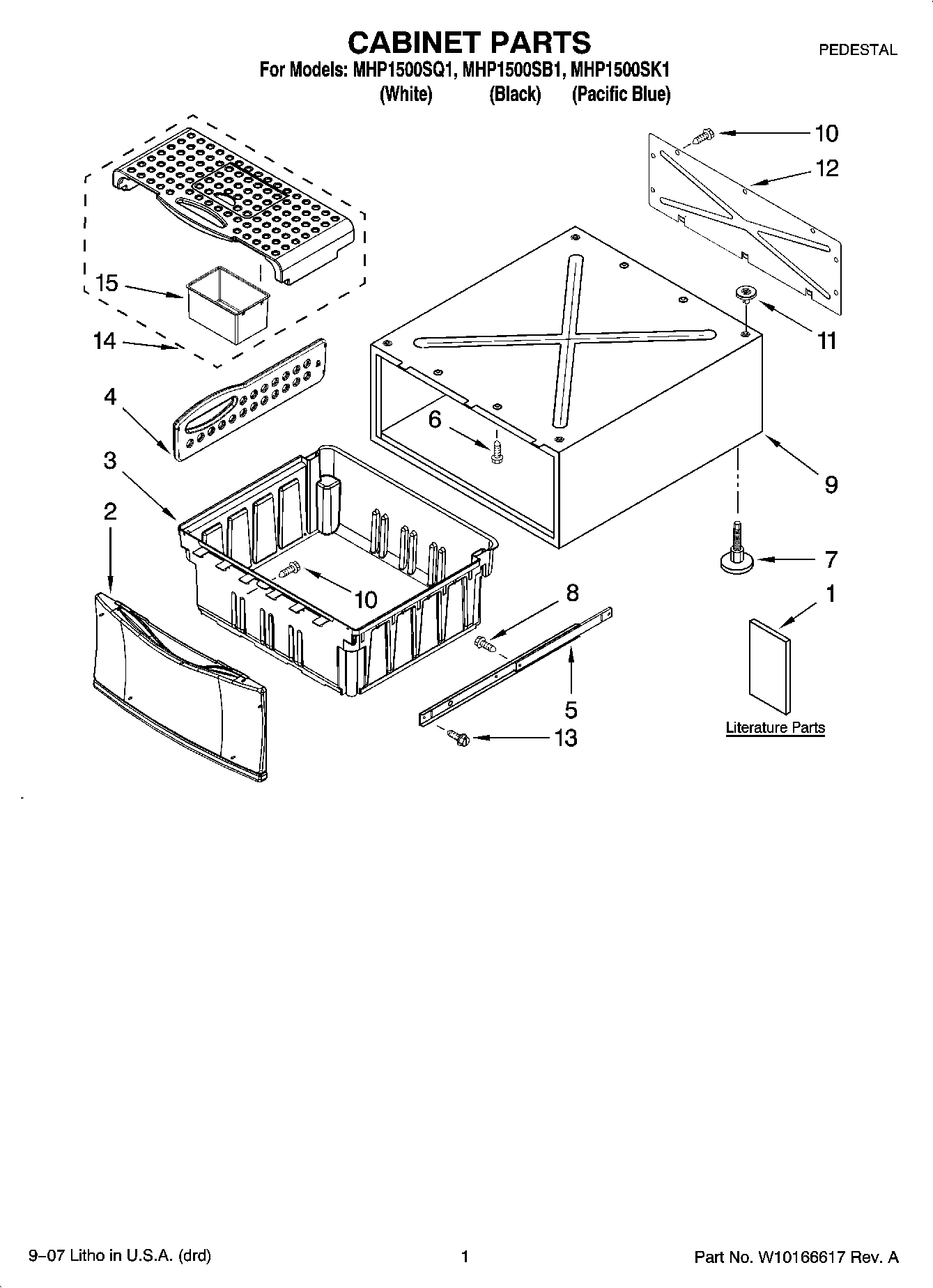 01 - CABINET PARTS