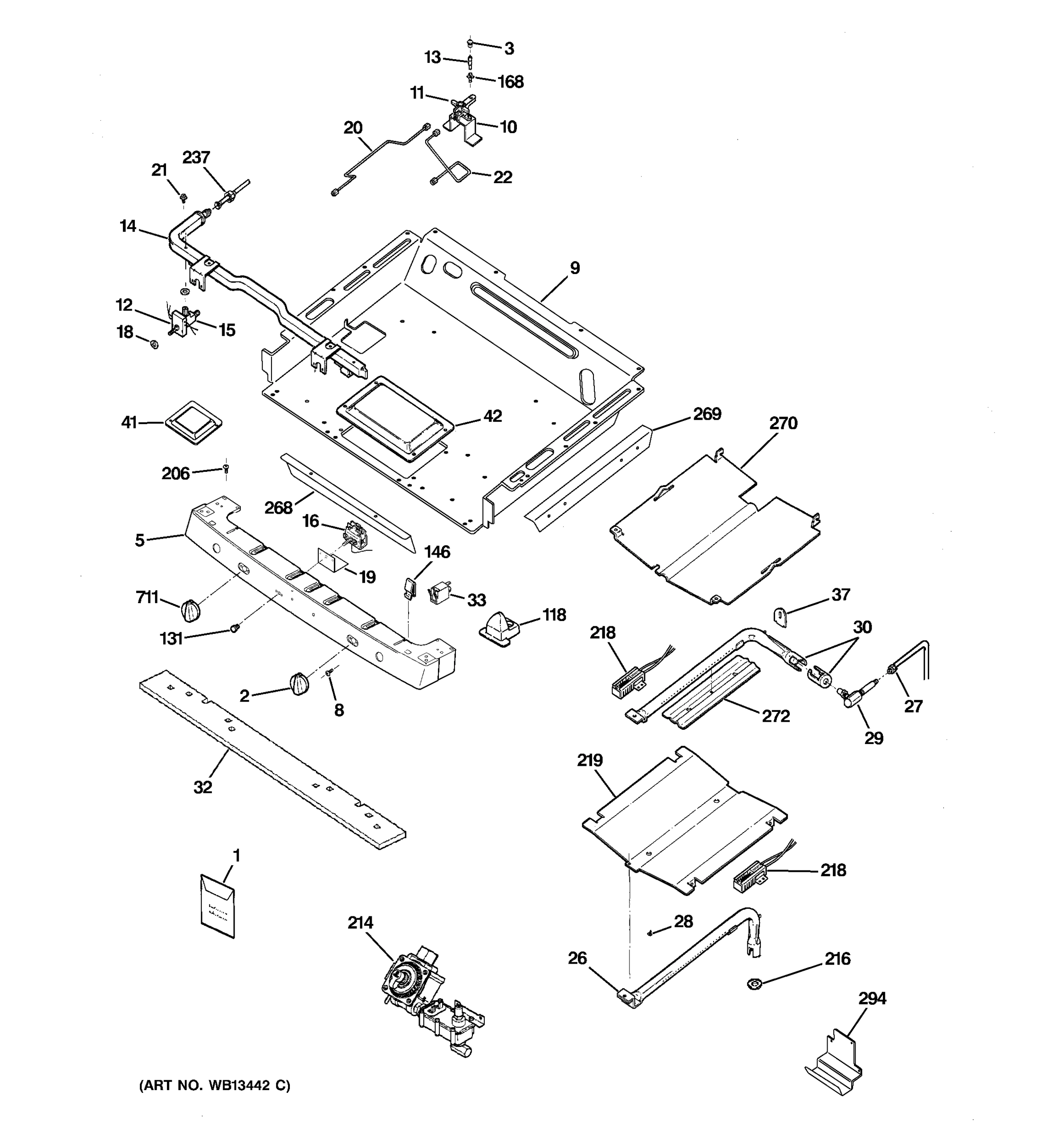 GAS & BURNER PARTS