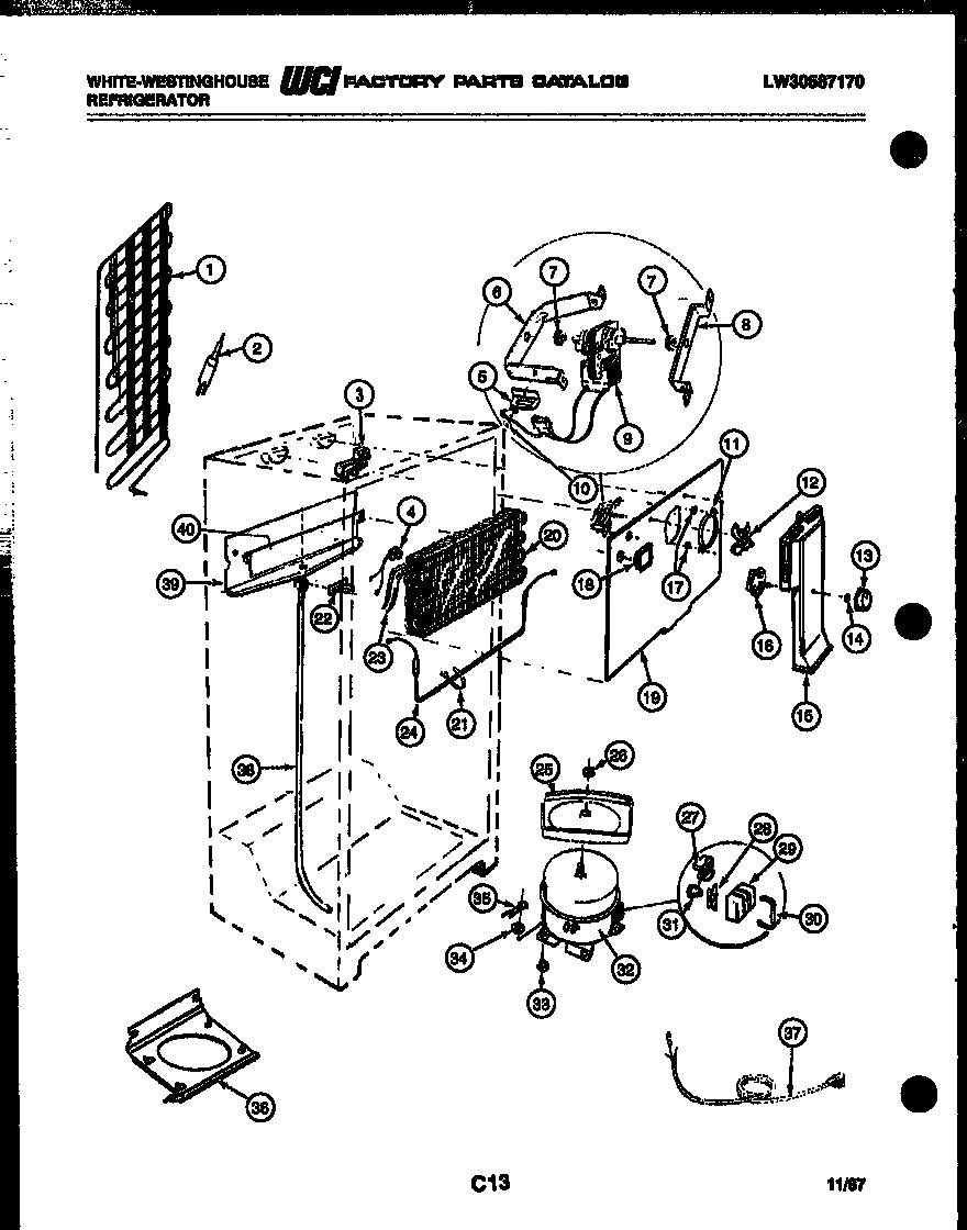 04 - SYSTEM AND AUTOMATIC DEFROST PARTS