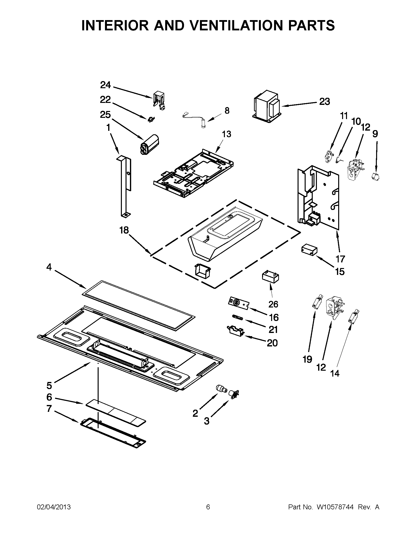 03 - INTERIOR AND VENTILATION PARTS