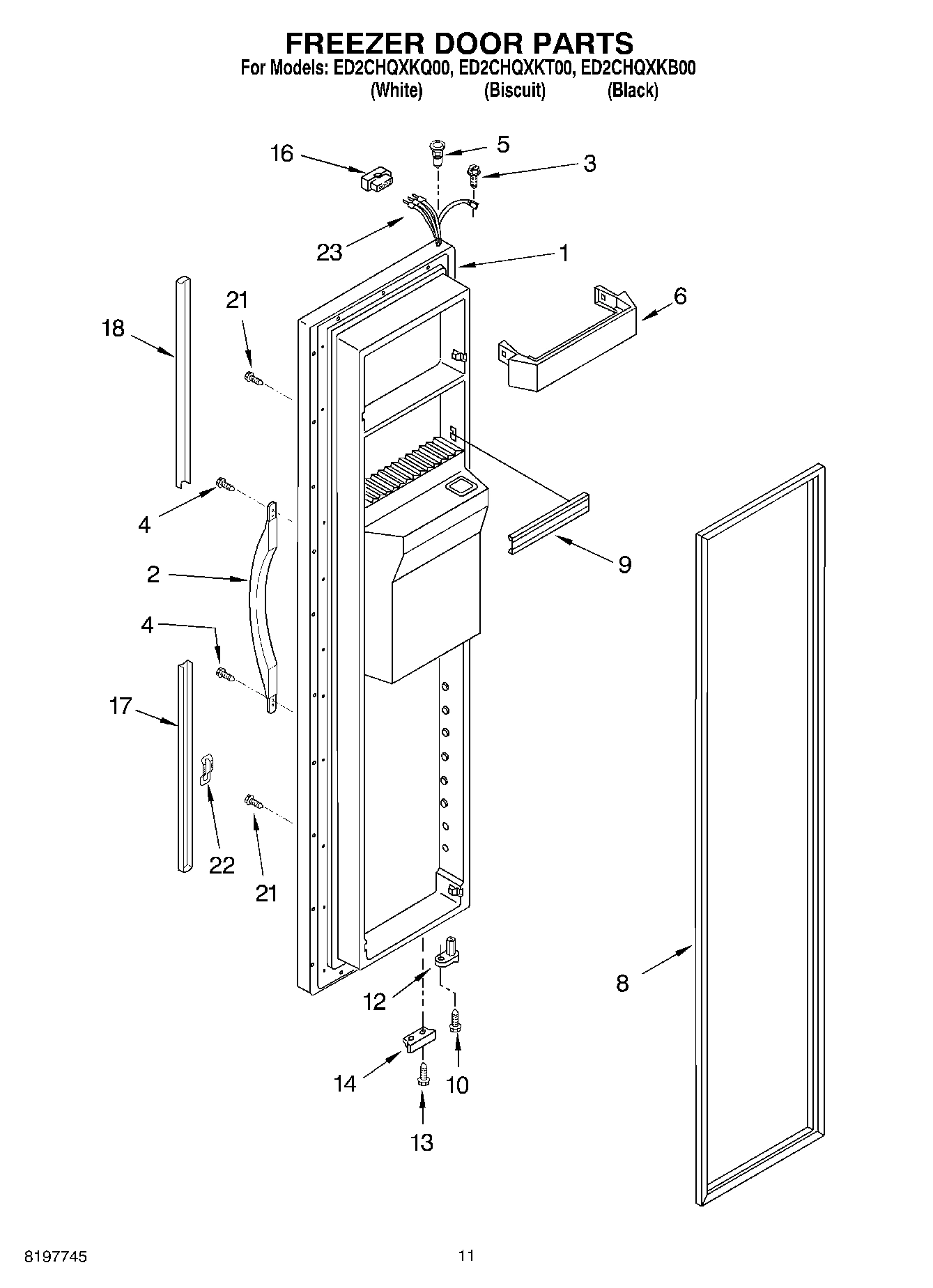 08 - FREEZER DOOR