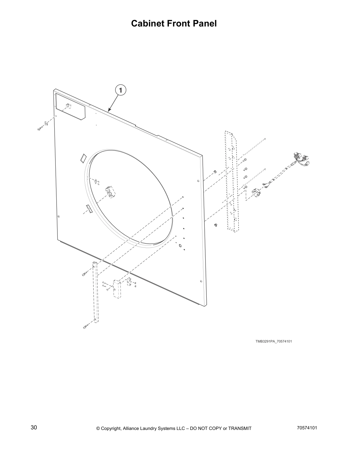 Cabinet Front Panel