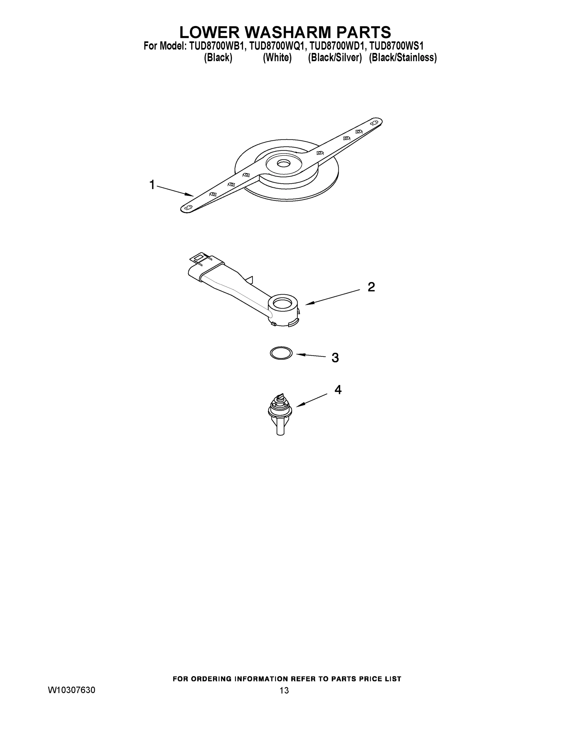 11 - LOWER WASHARM PARTS