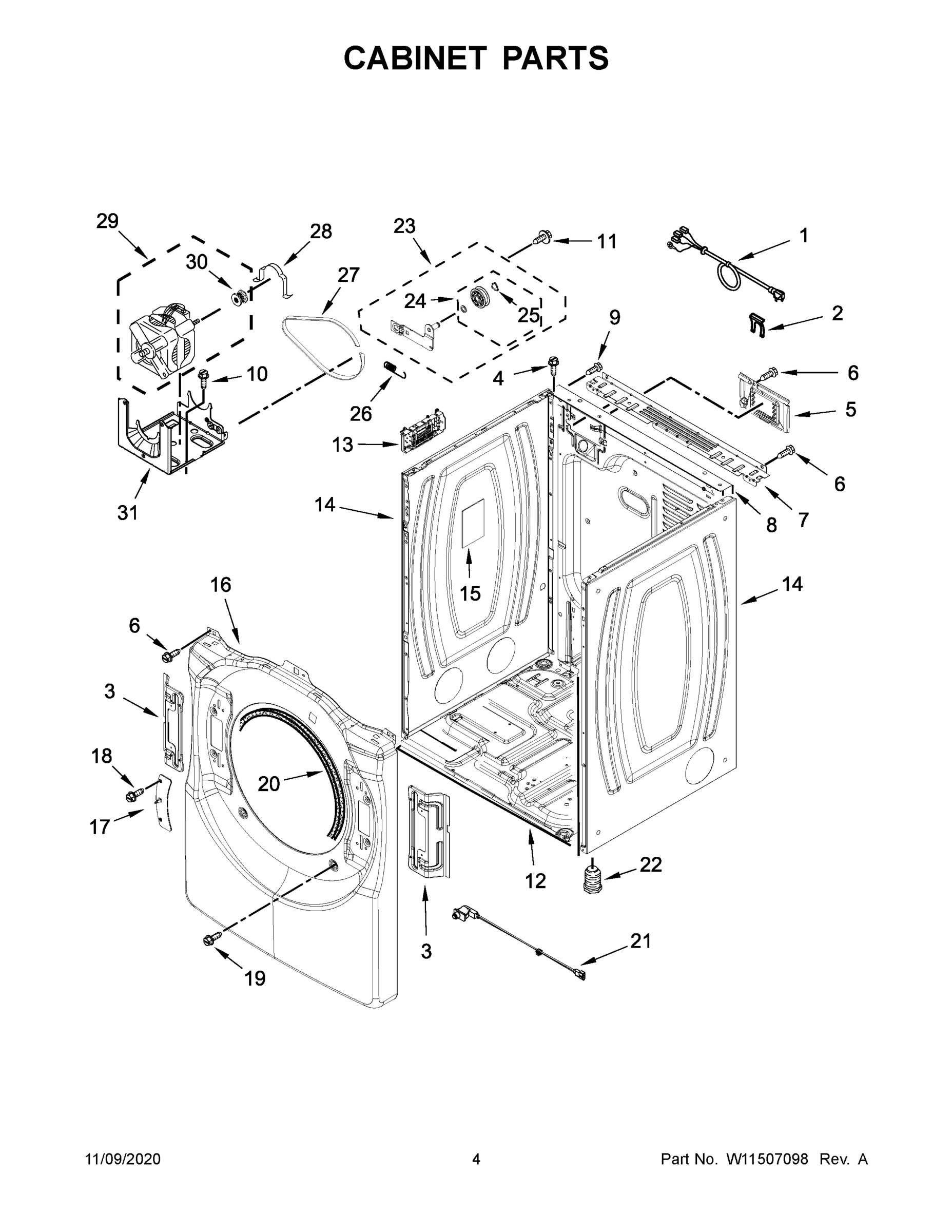 03 - CABINET PARTS