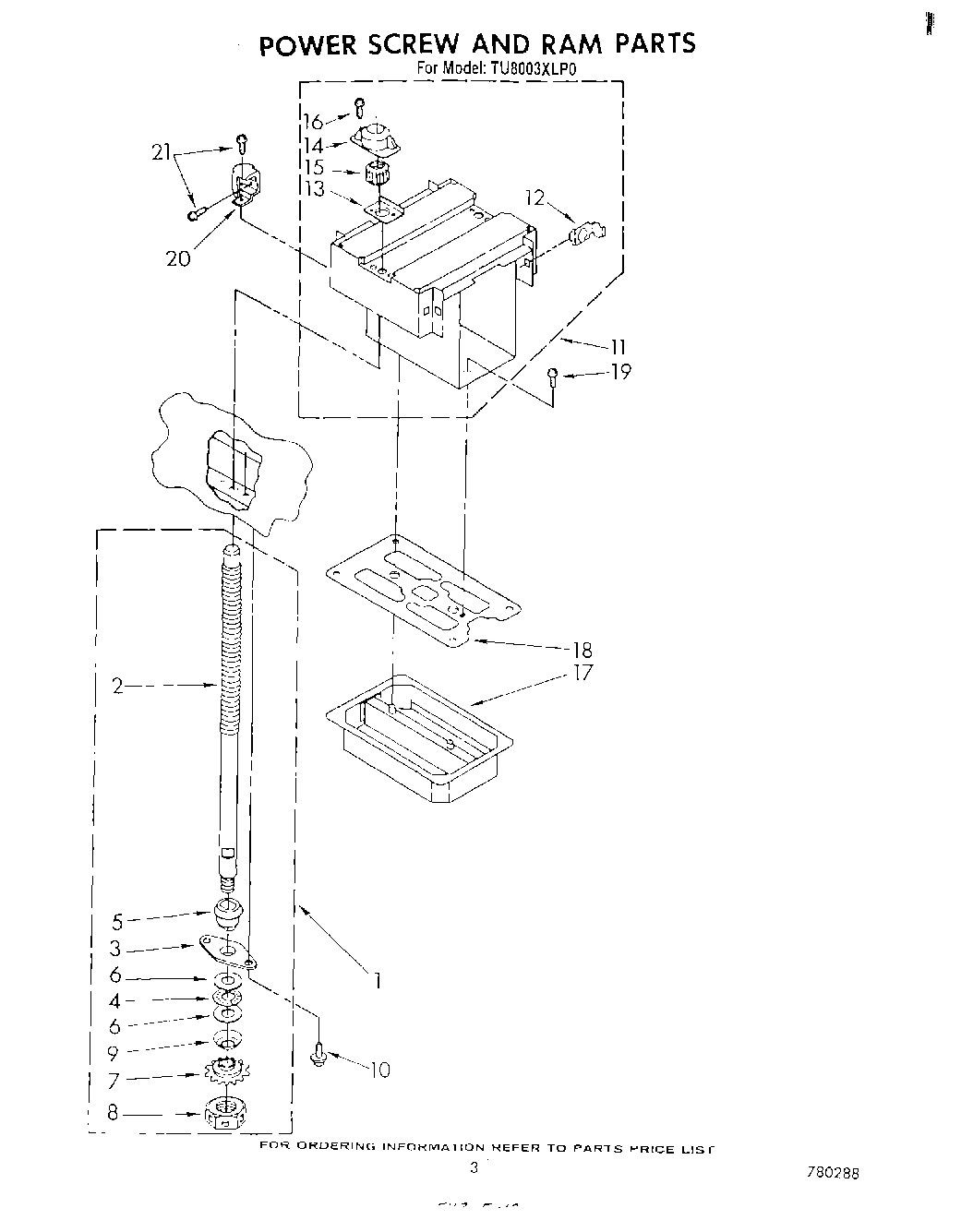 03 - POWER SCREW AND RAM