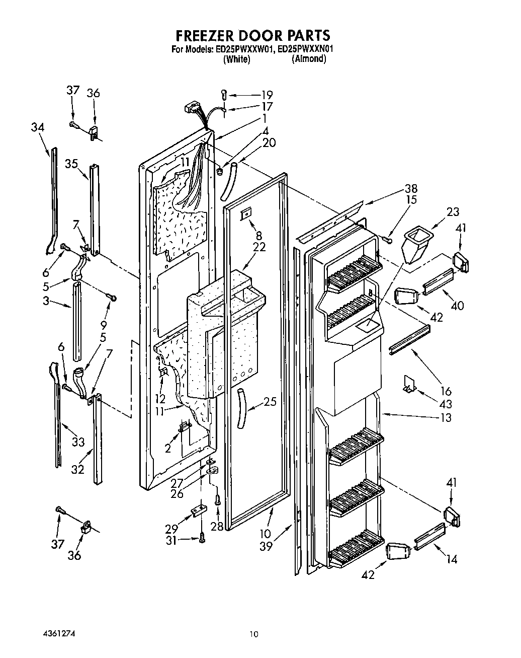 08 - FREEZER DOOR