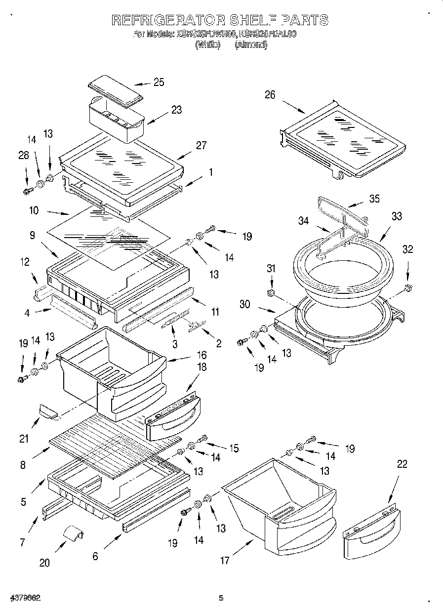 04 - REFRIGERATOR SHELF