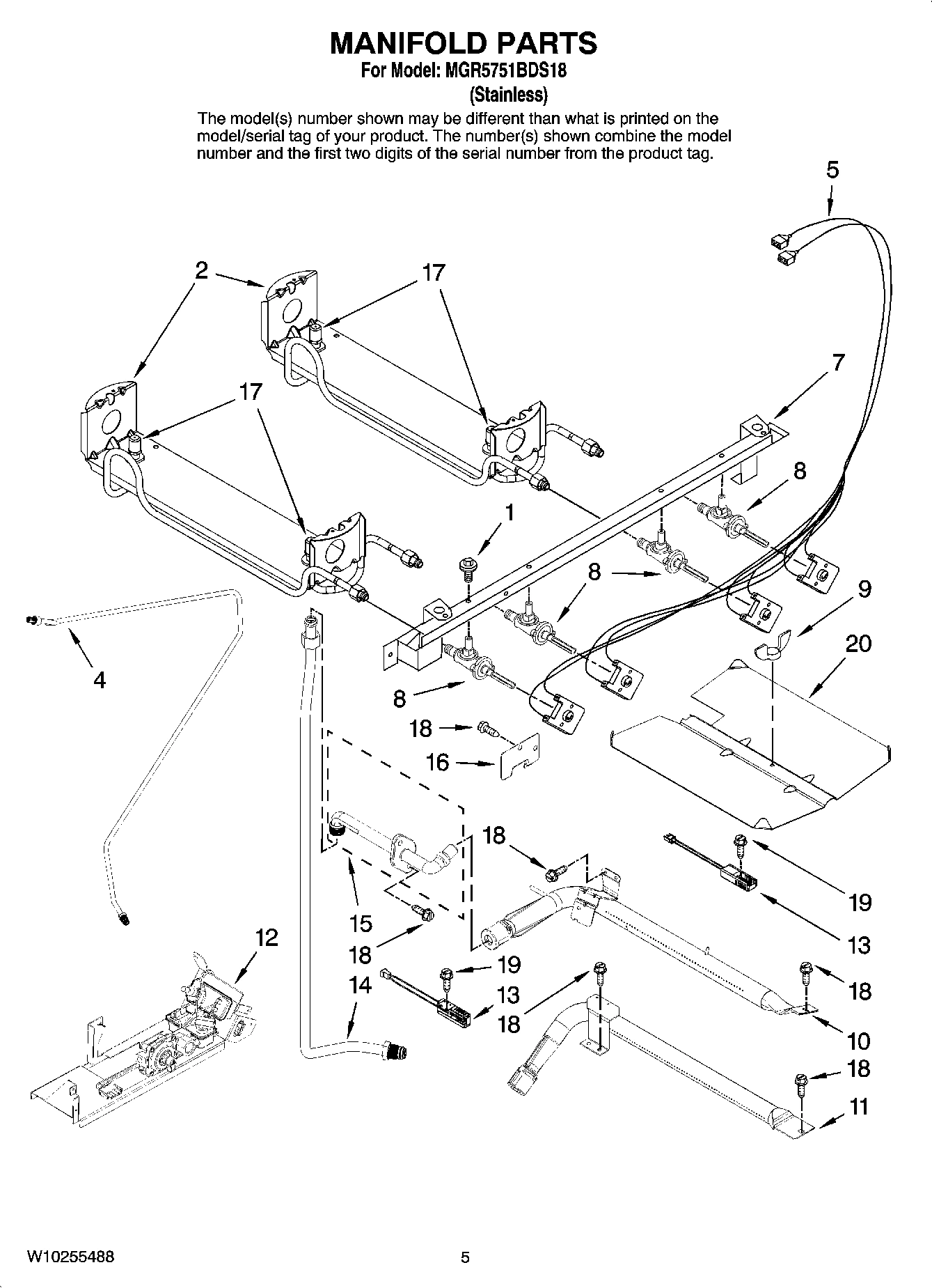 04 - MANIFOLD PARTS