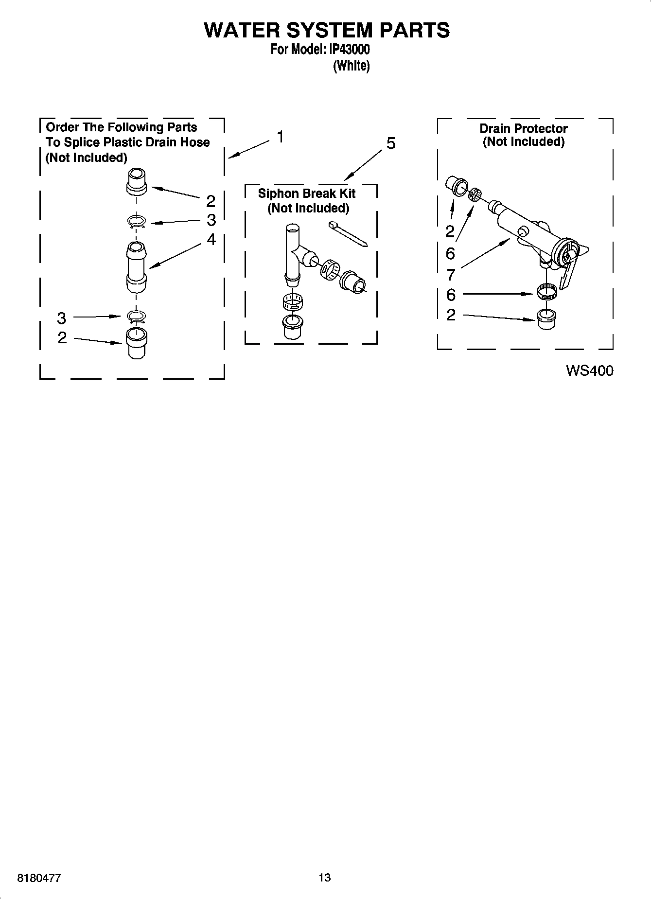 09 - WATER SYSTEM PARTS