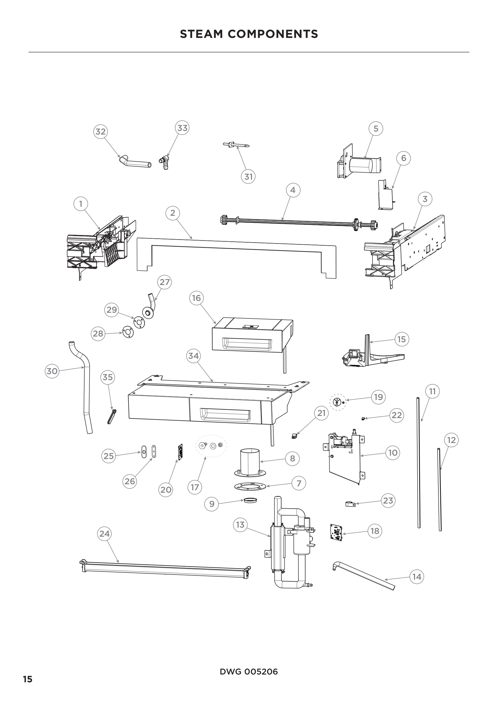 STEAM COMPONENTS
