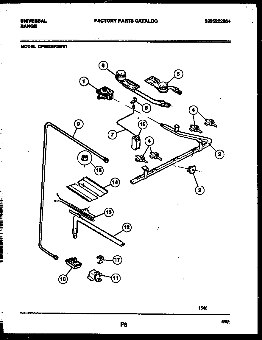 06 - BURNER, MANIFOLD AND GAS CONTROL