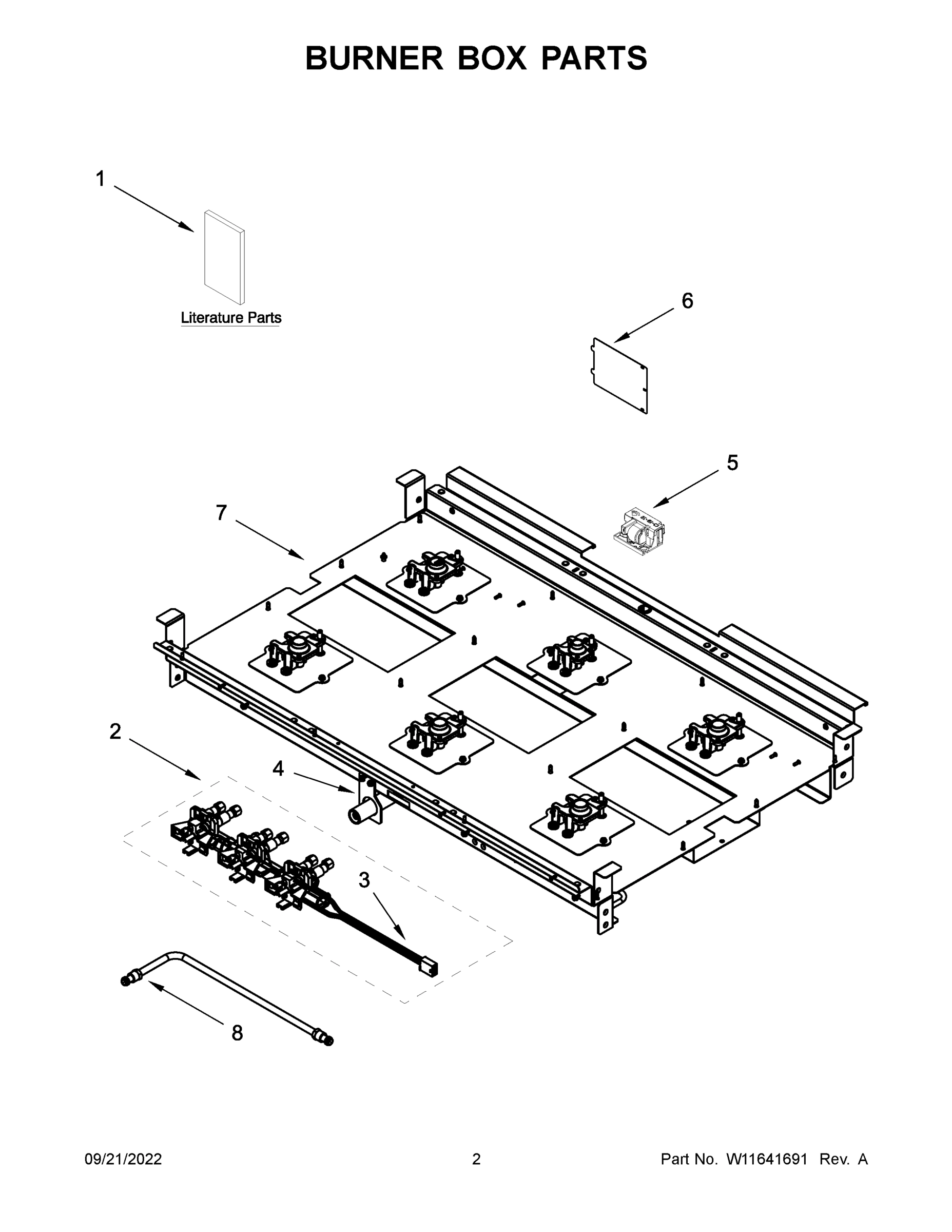 02 - BURNER BOX PARTS