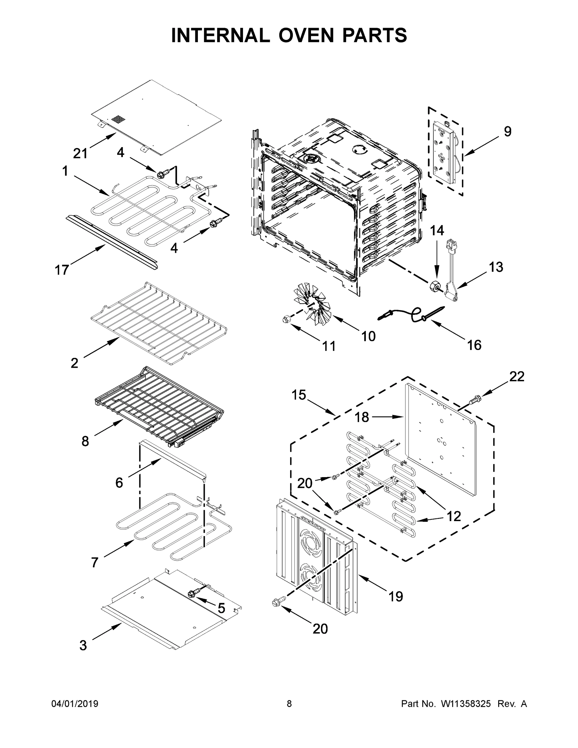 05 - INTERNAL OVEN PARTS