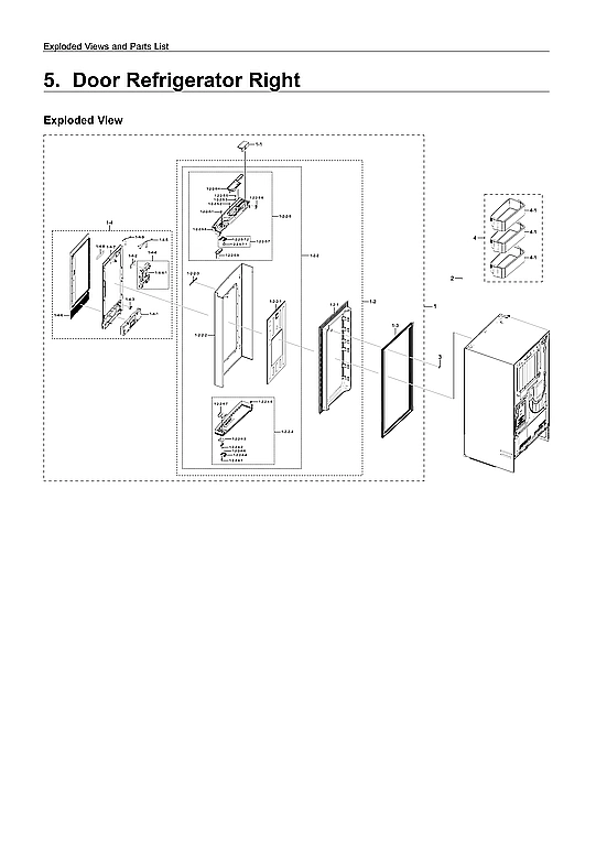 RIGHT REFRIGERATOR DOOR
