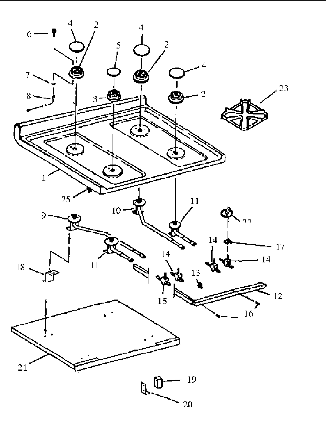 07 - Sealed Burner Parts