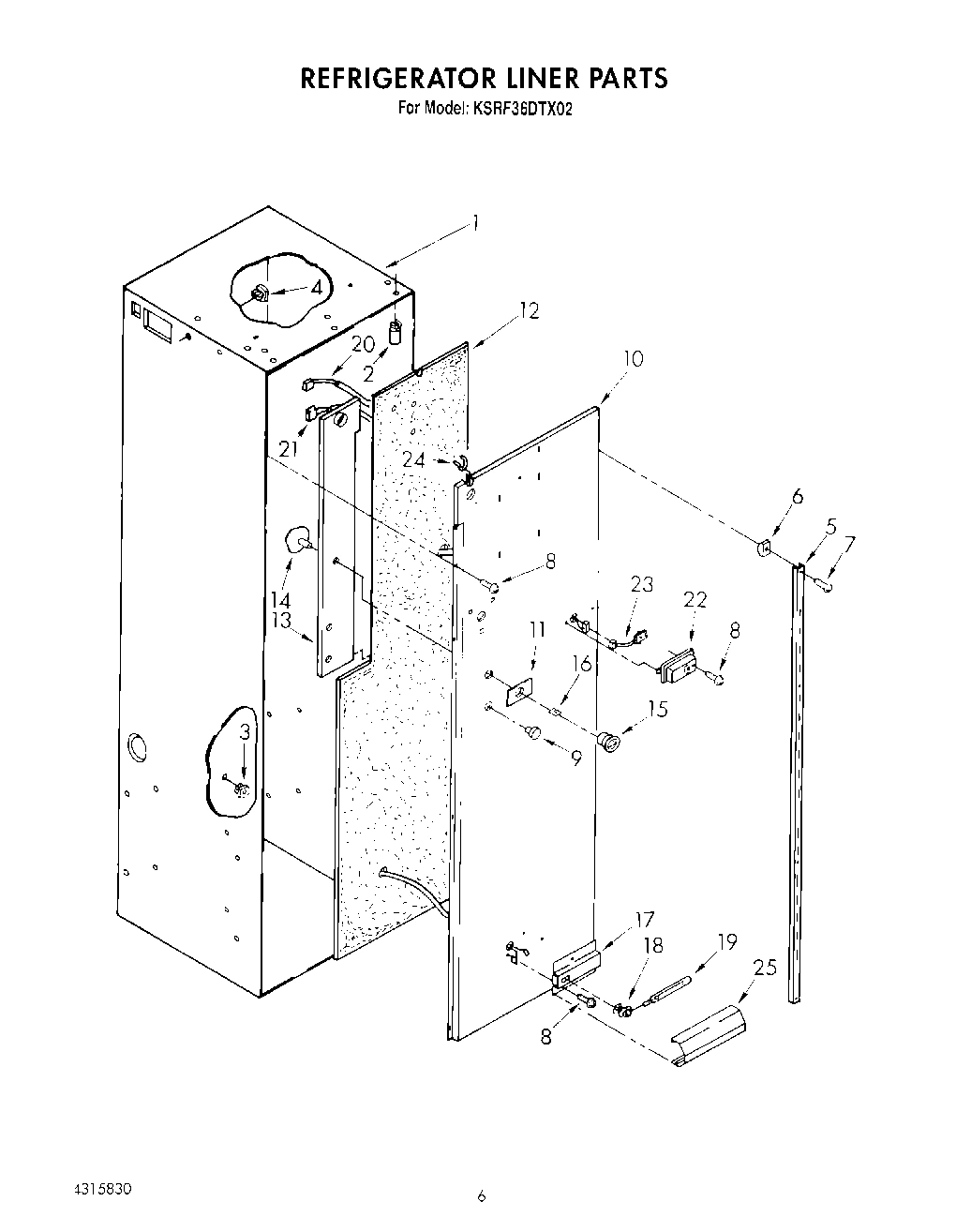03 - REFRIGERATOR LINER