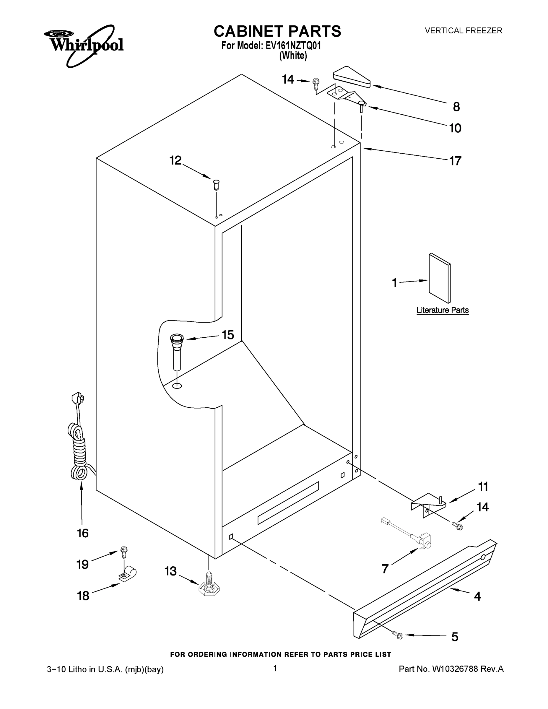 01 - CABINET PARTS