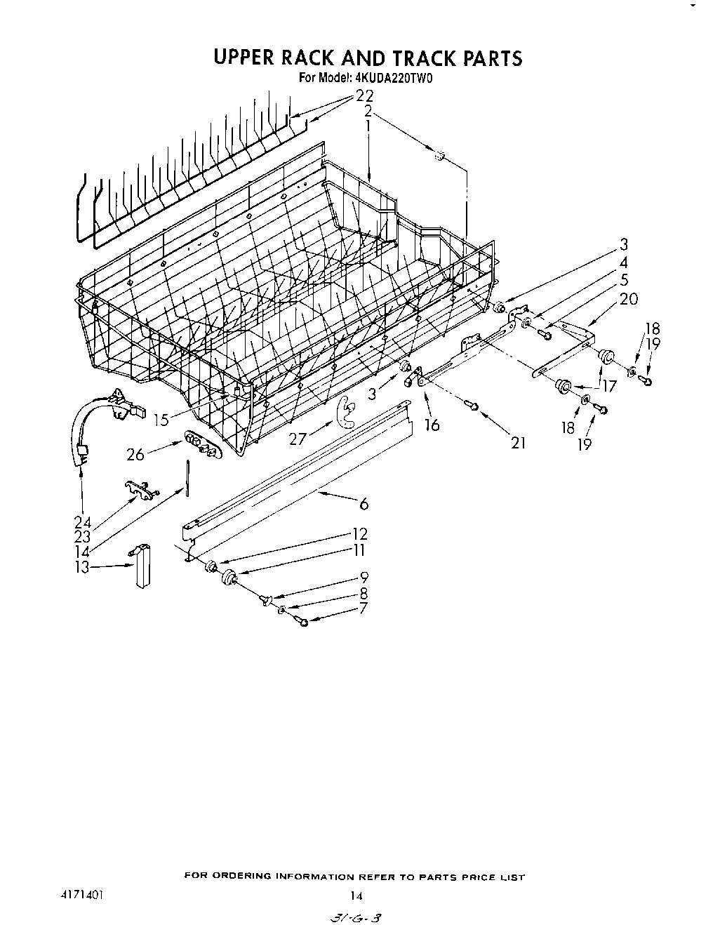 11 - UPPER RACK AND TRACK