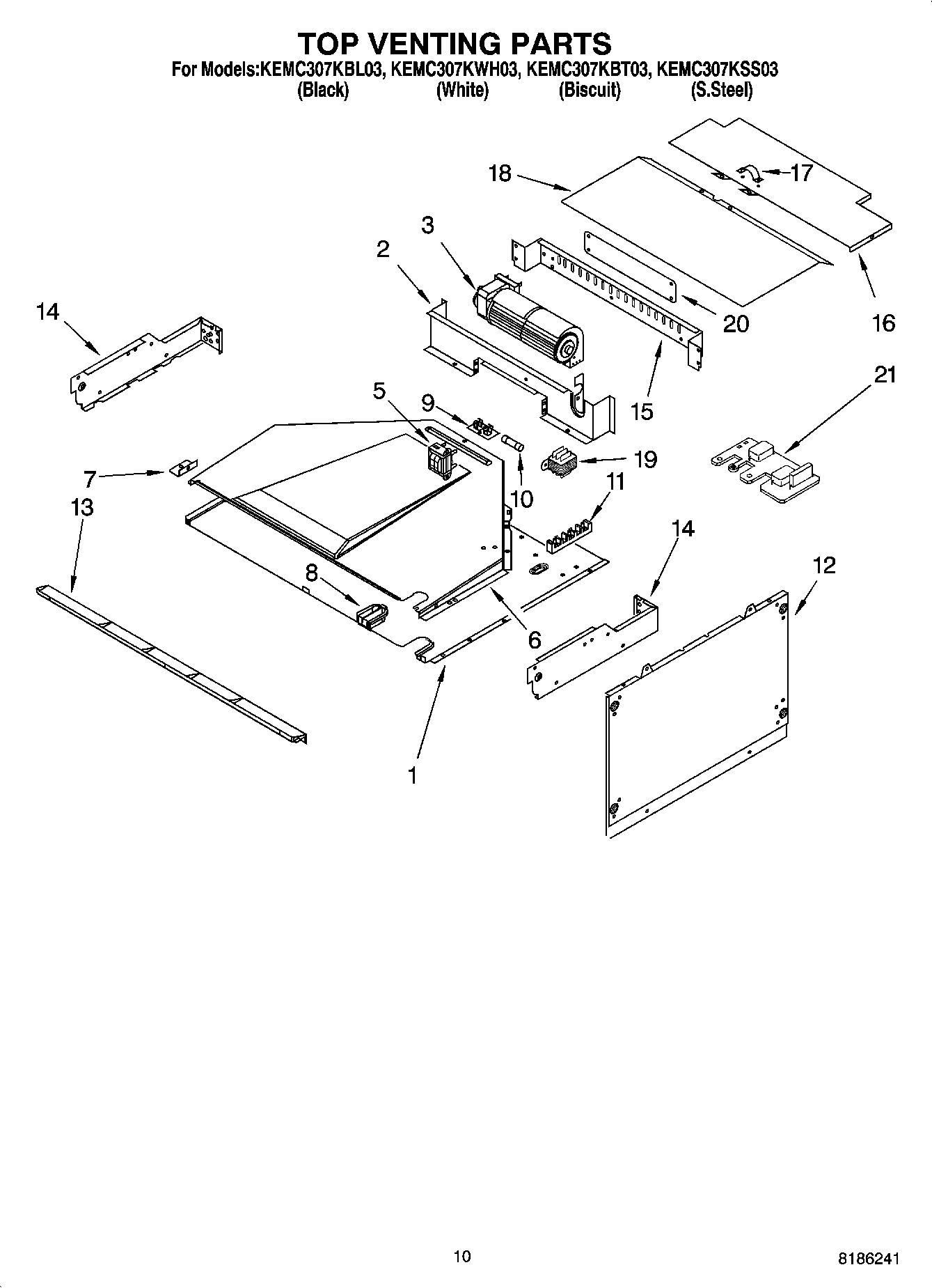 08 - TOP VENTING PARTS