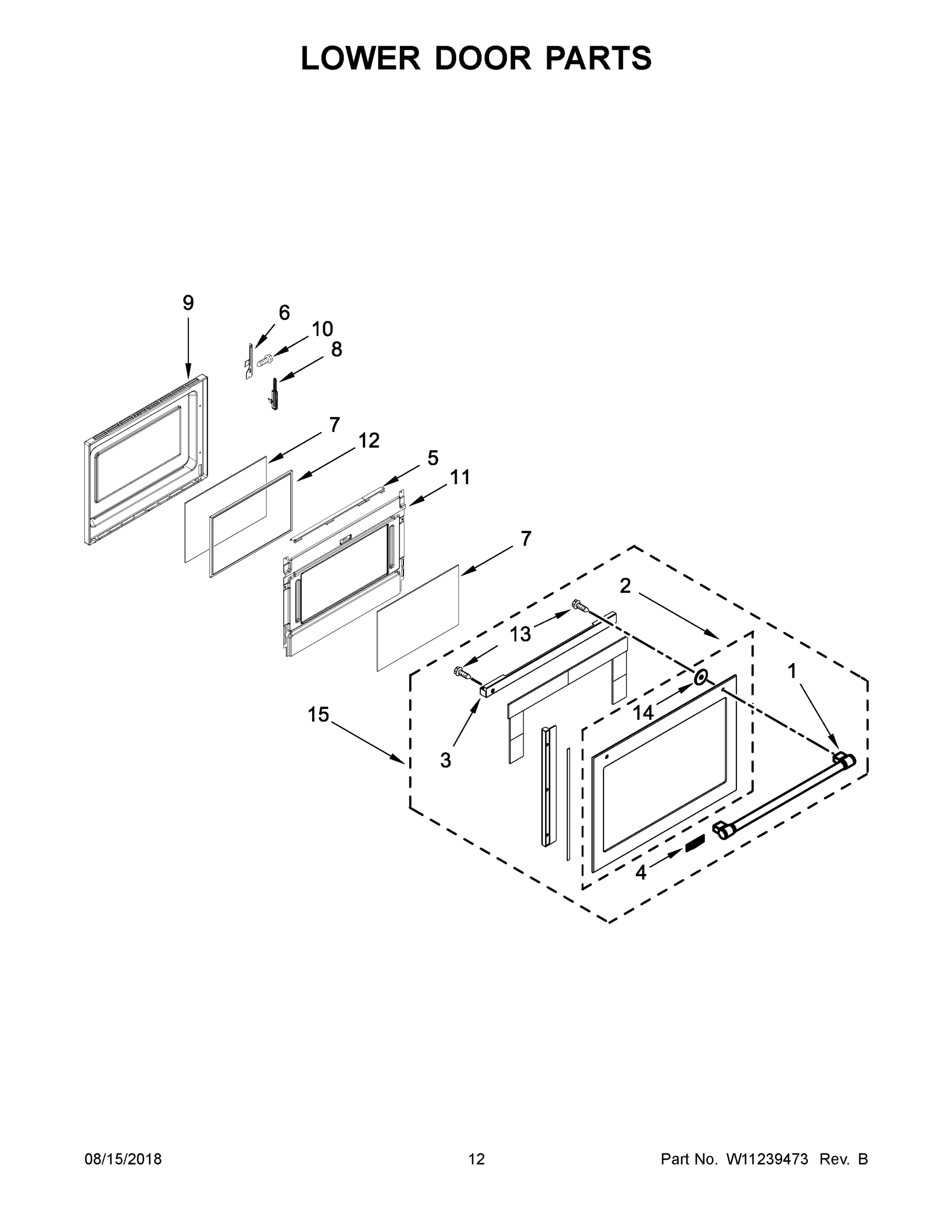 07 - LOWER DOOR PARTS