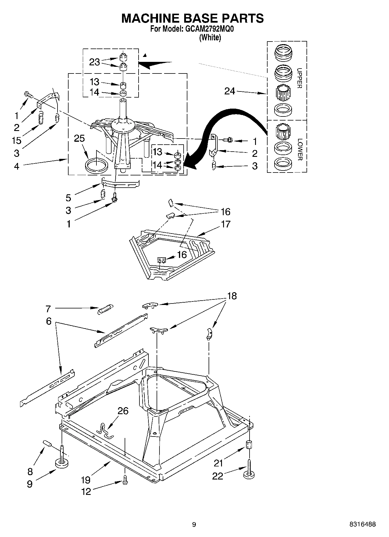 05 - MACHINE BASE PARTS